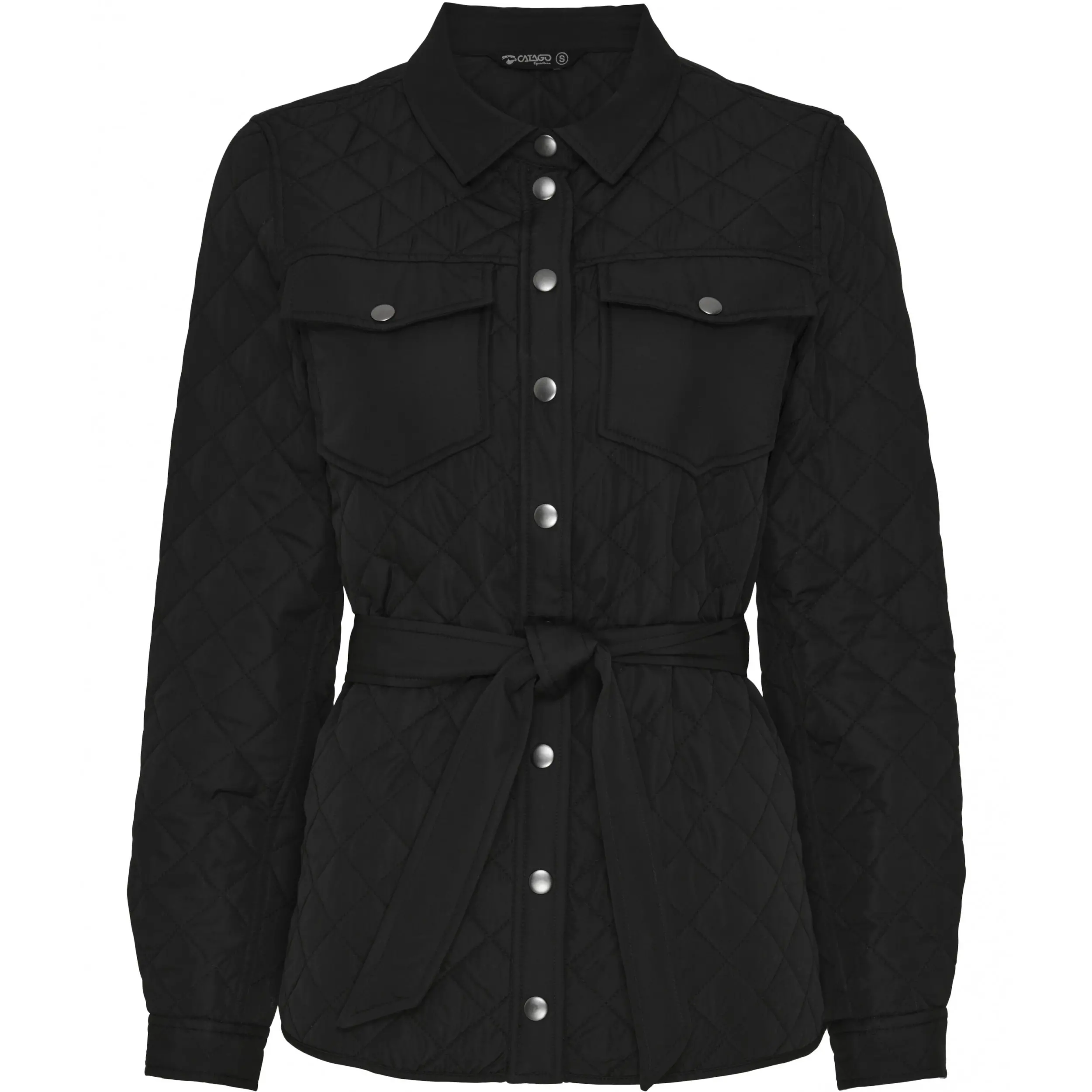 Damen Steppjacke PEARL schwarz