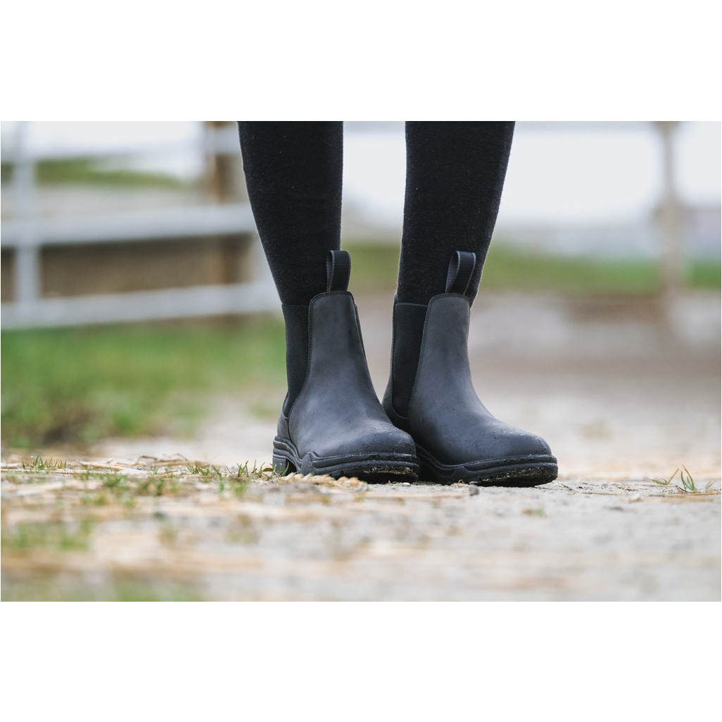Reitstiefeletten GALLOWAY Echtleder schwarz
