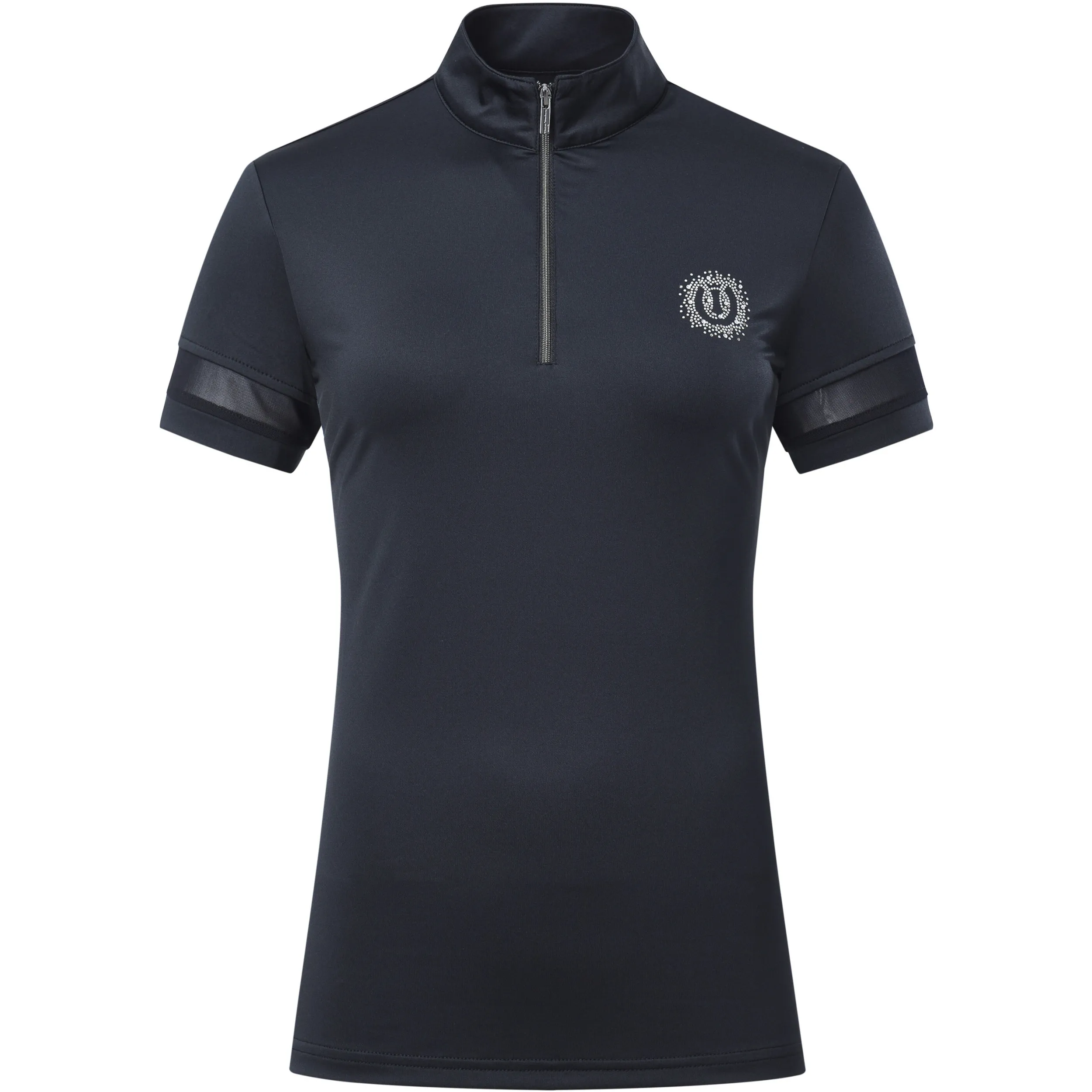 Damen Tech top IRHGina schwarz