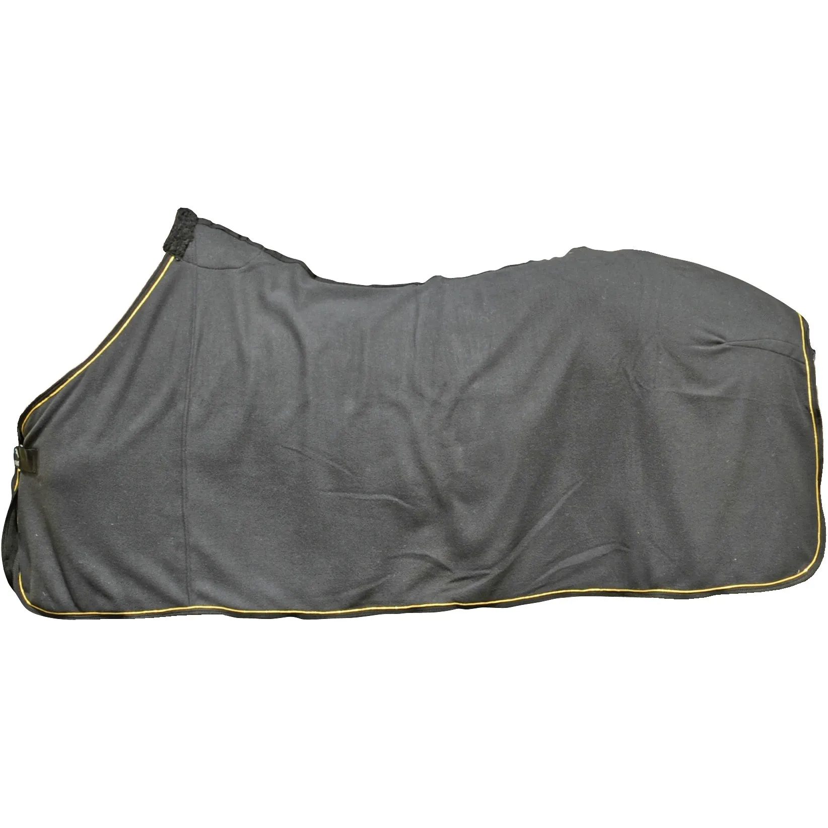 Abschwitzdecke schwarz/gold