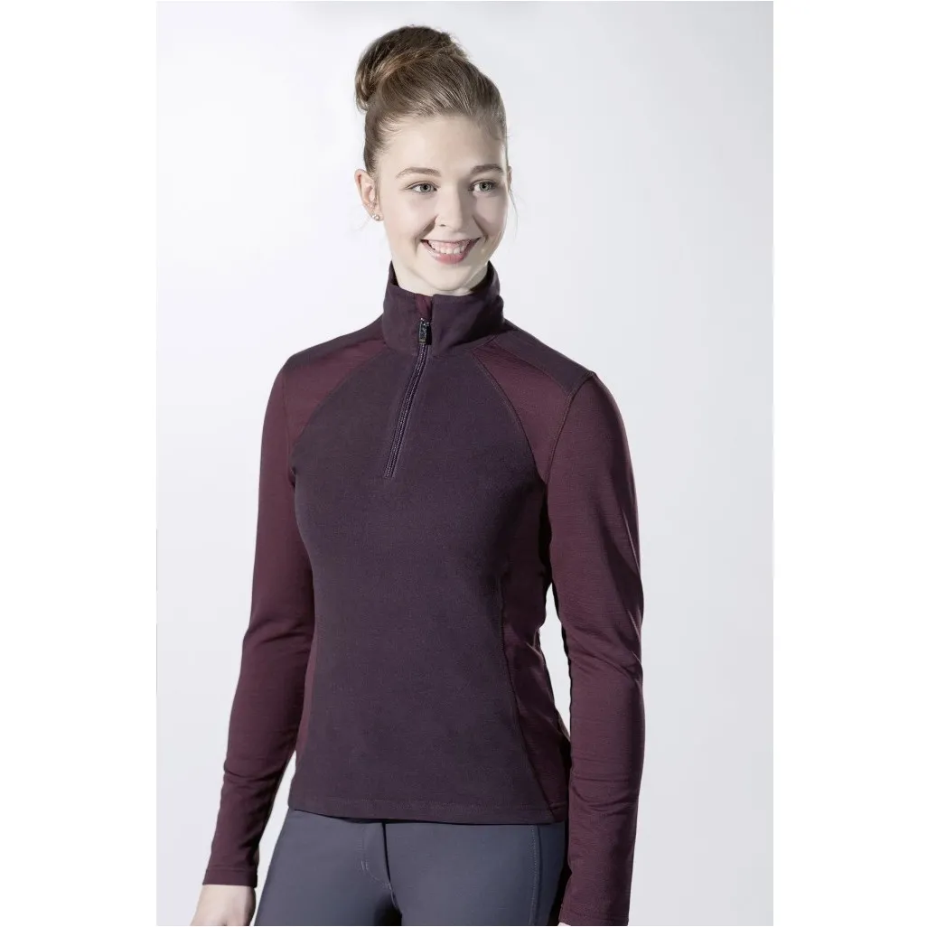 Damen Funktionsshirt DUO bordeaux