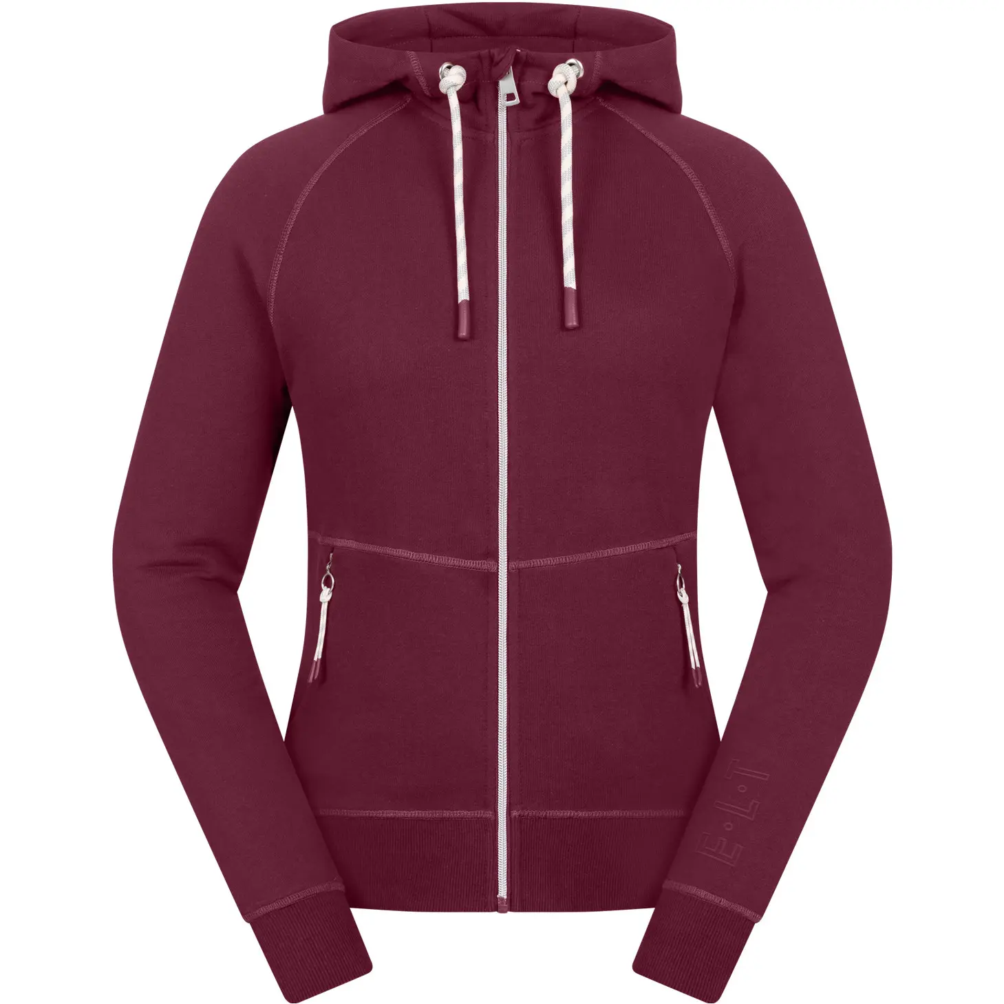 Damen Hoody-Jacke PAMPLONA samtrot