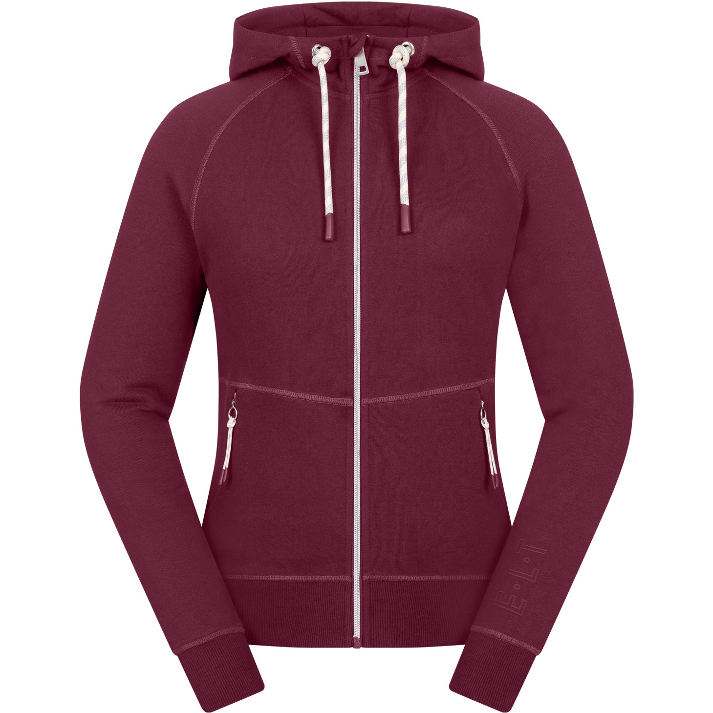 Damen Hoody-Jacke PAMPLONA samtrot