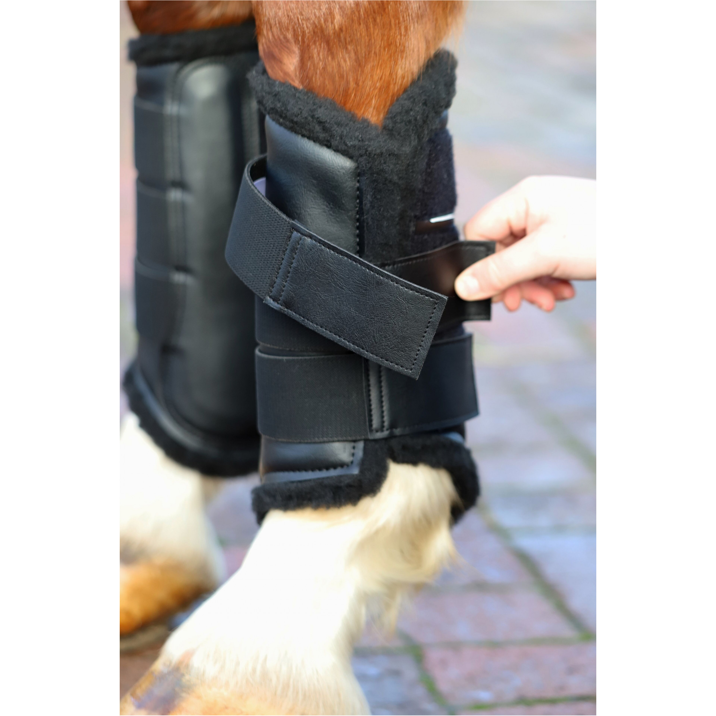 Gamaschen COMFORT schwarz/schwarz