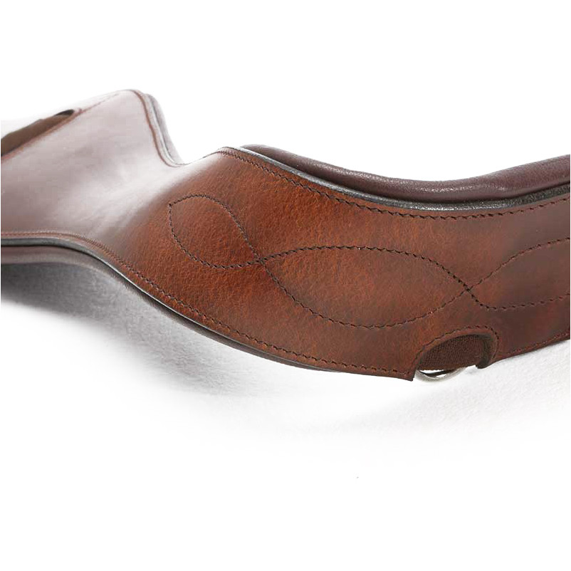 Ledersattelgurt geölt mit Elast SHAPE braun