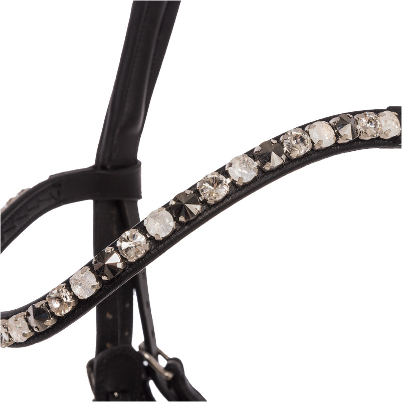 Trensenzaum schwedisch kombiniert ZORA schwarz lack/schwarz Trensenzaum schwedisch kombiniert ZORA schwarz lack/schwarz