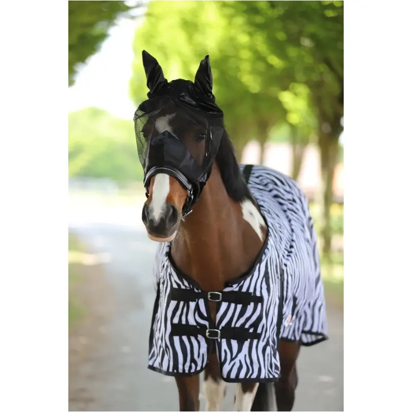 Fliegenmaske light BASICLINE schwarz