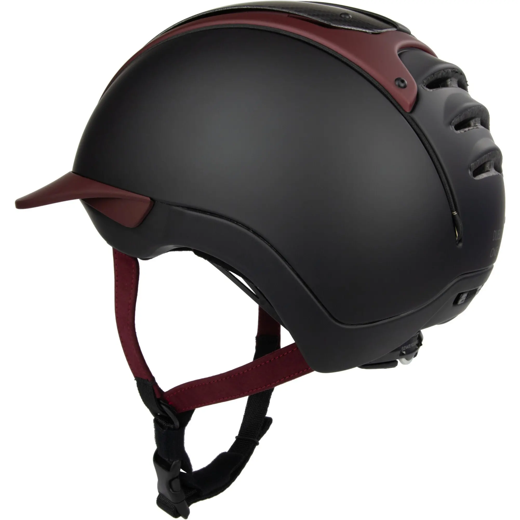 Reithelm DUELL One EDITION weinrot/carbon