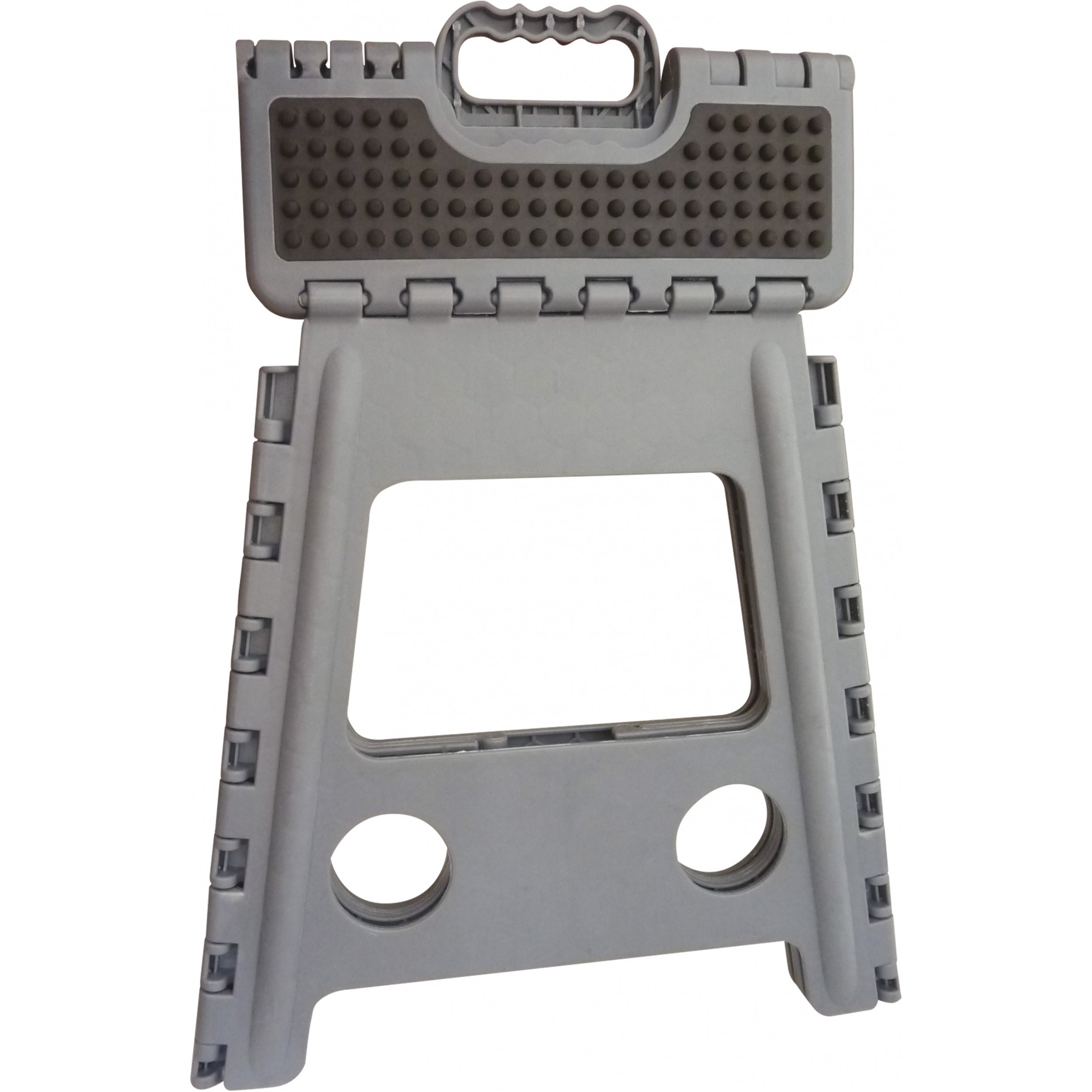 Tritthocker klappbar GRIP grau