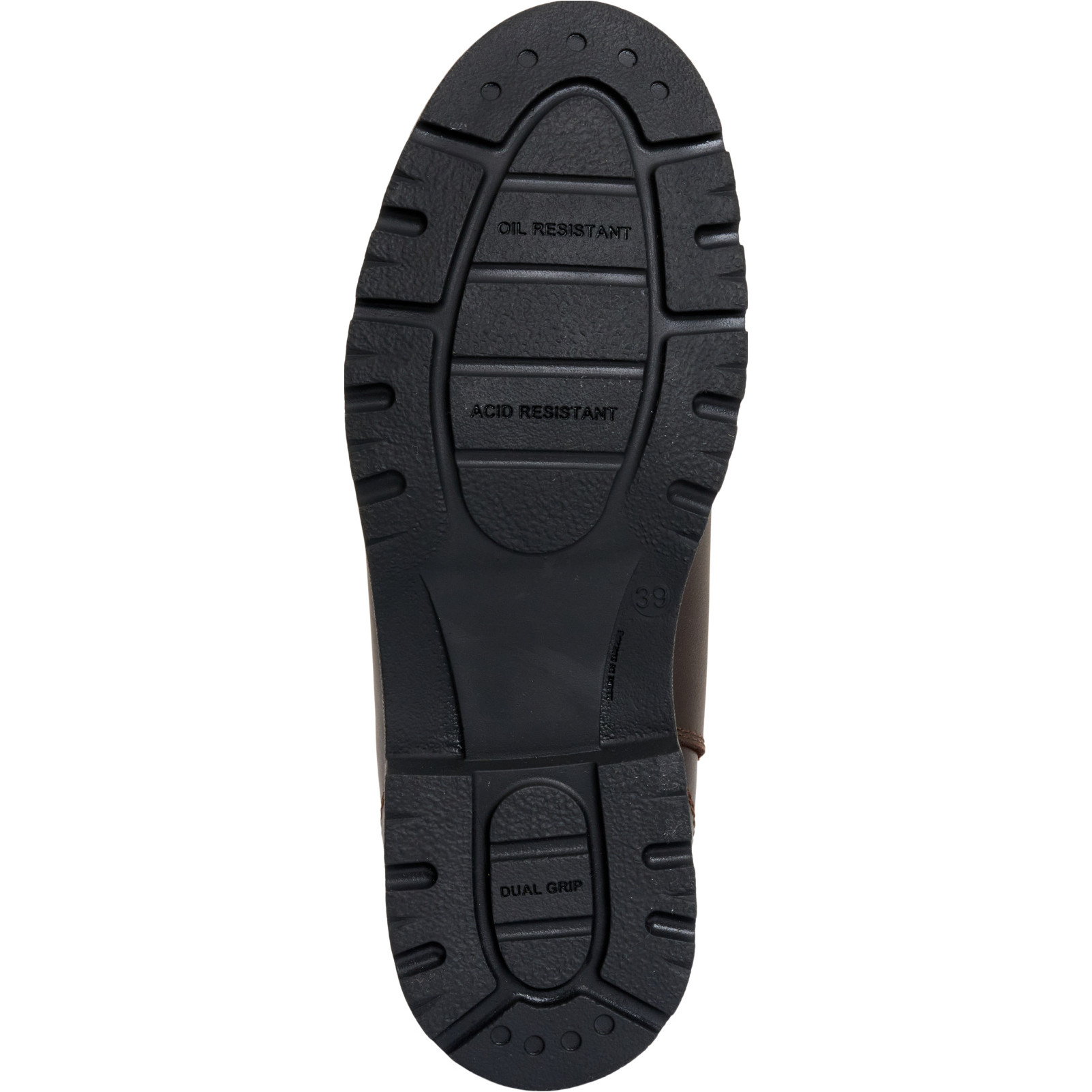 Jodhpur Reitstiefeletten mit Stahlkappe Echtleder braun