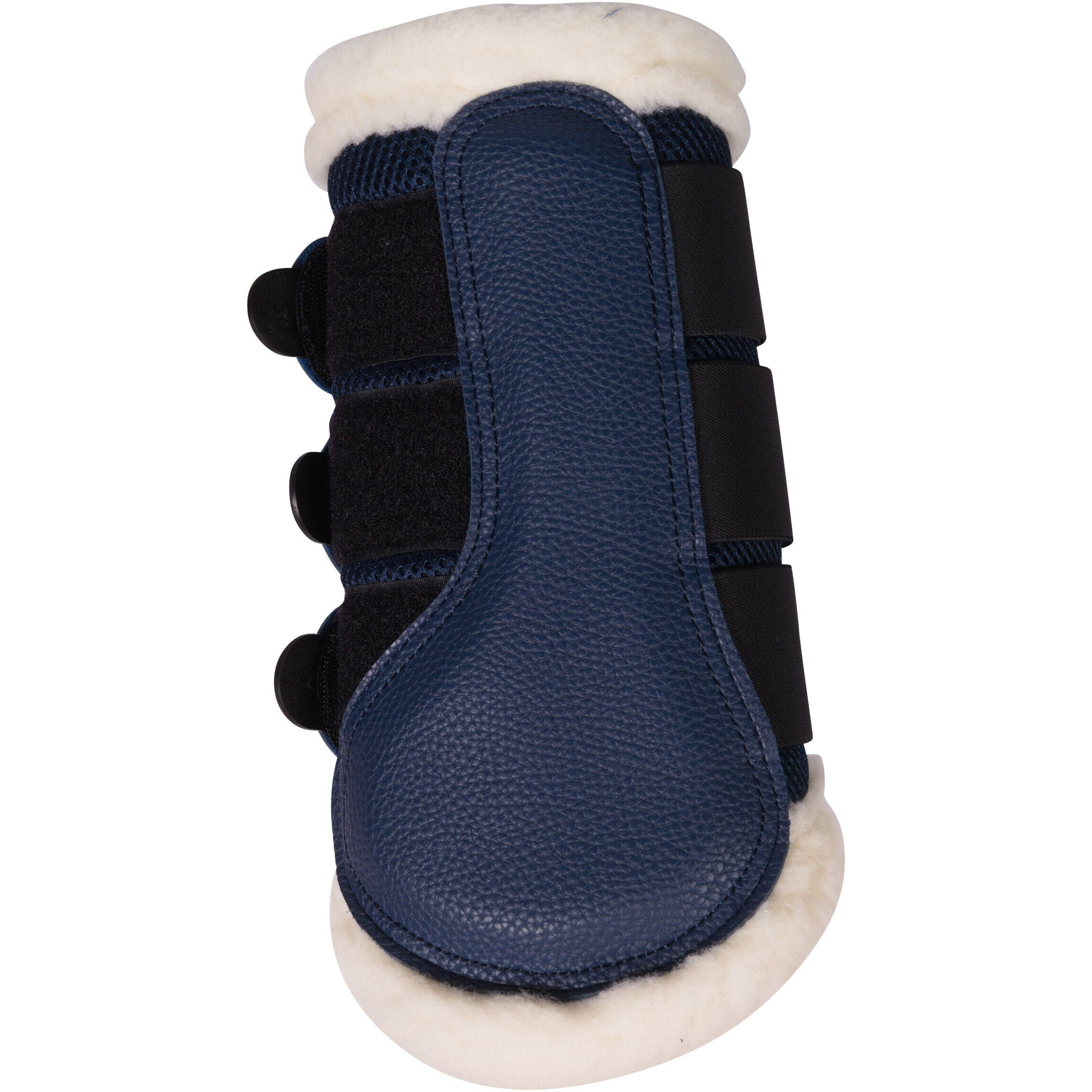 Gamaschen mit Fell COMFORT PREMIUM MESH dunkelblau