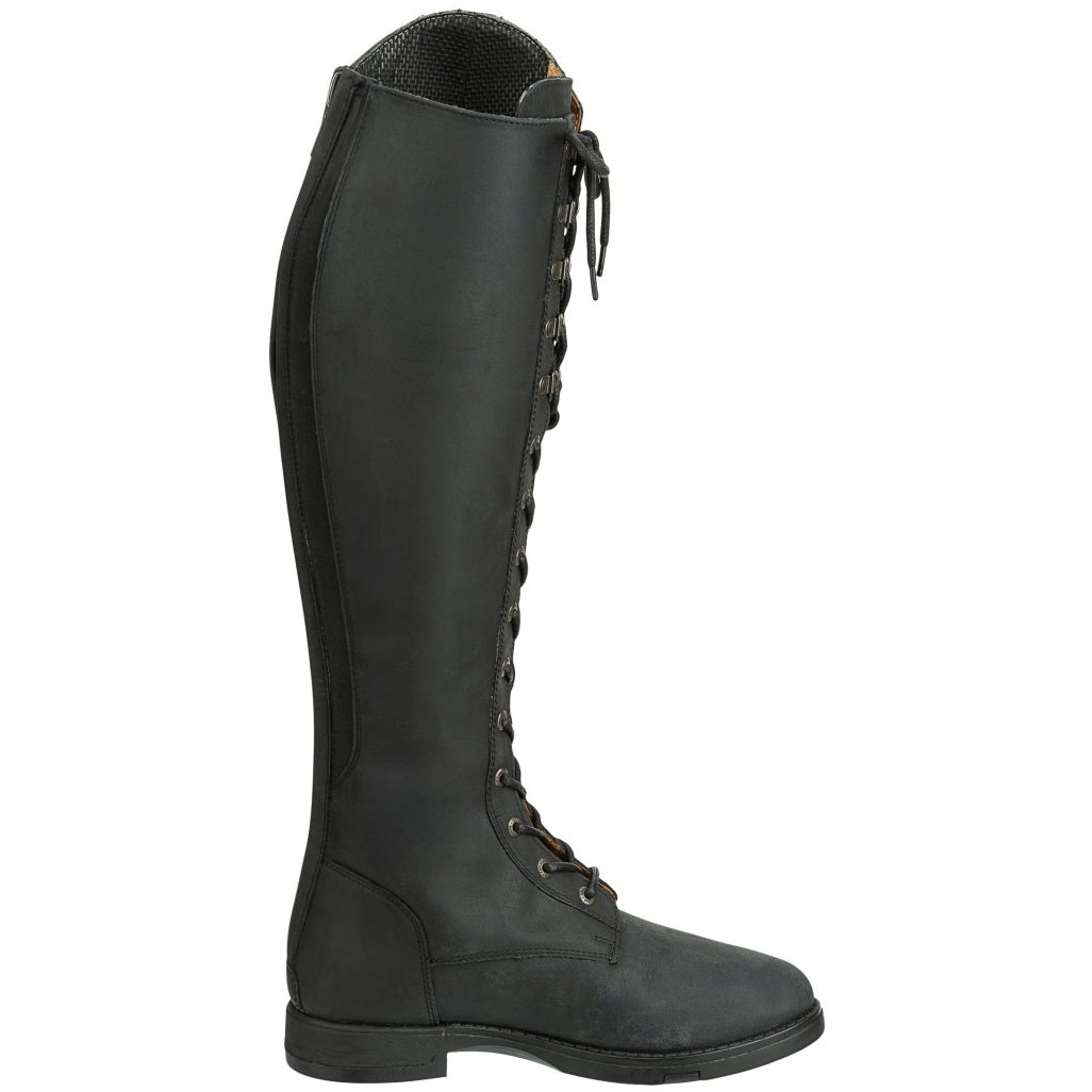 Damen Reitstiefel LONGFORD ALL YEAR Echtleder waxy black