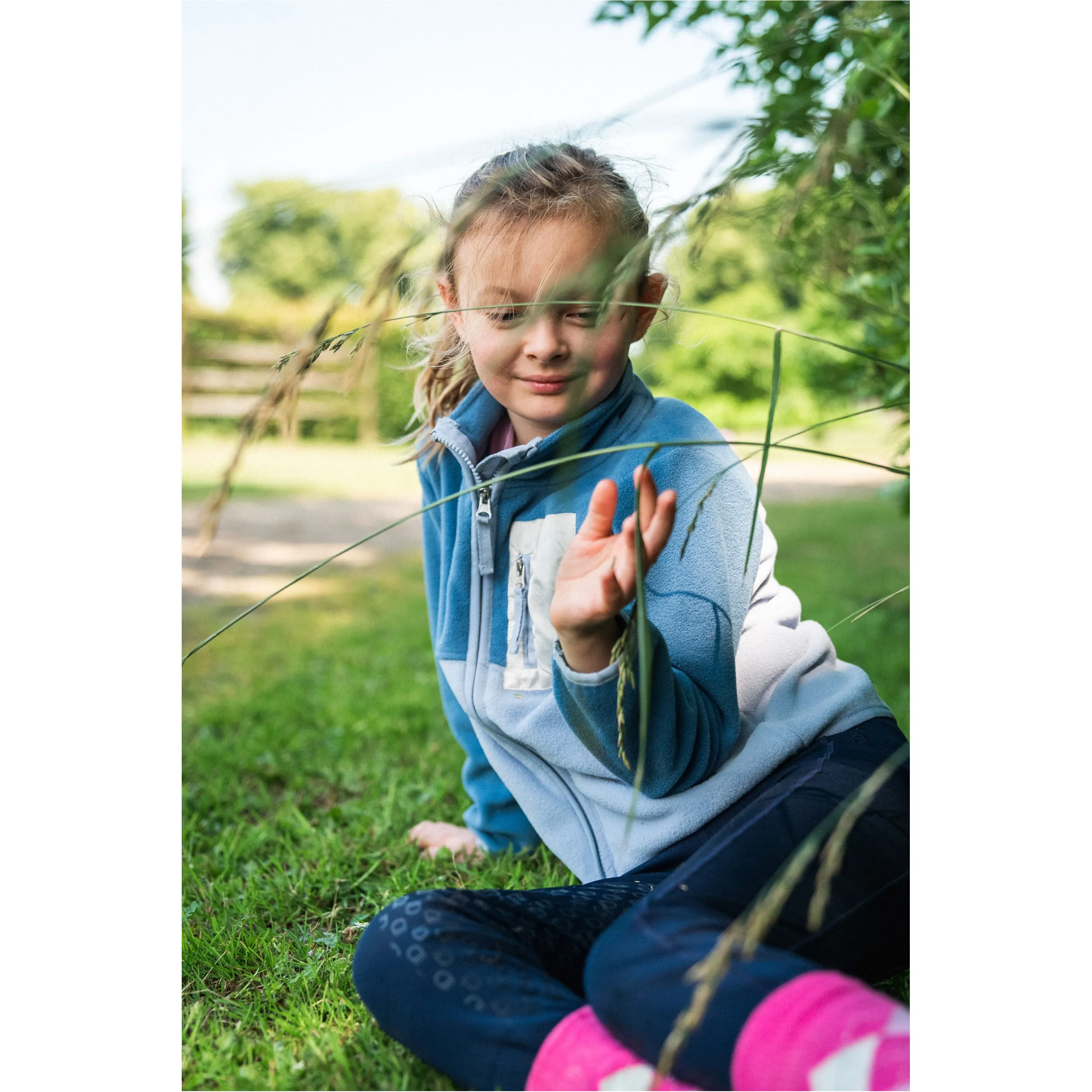 Kinder Fleecejacke THEA coronet blue