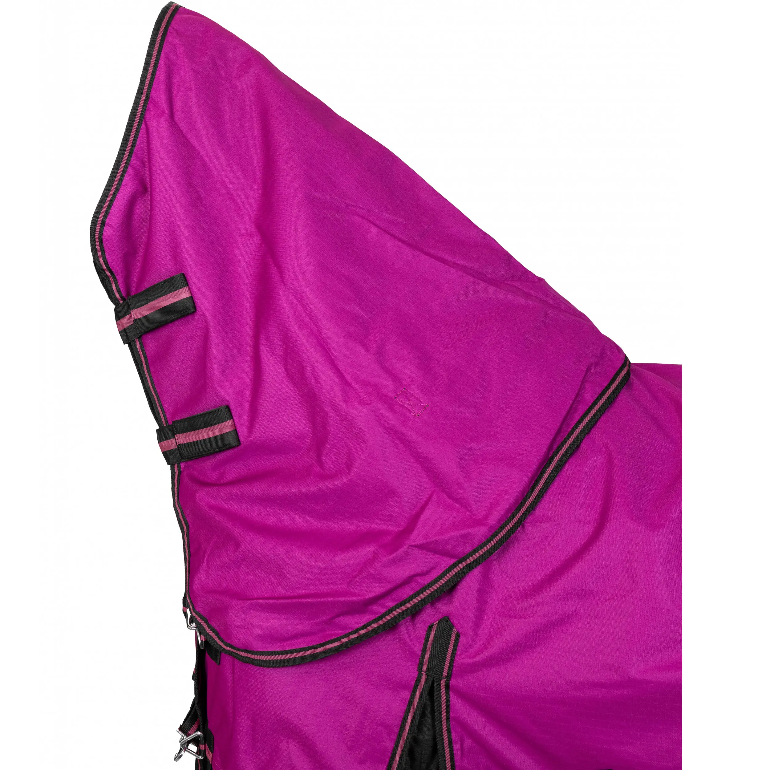 Winterdecke Full Neck 300g Füllung 600D BASICLINE beere/schwarz