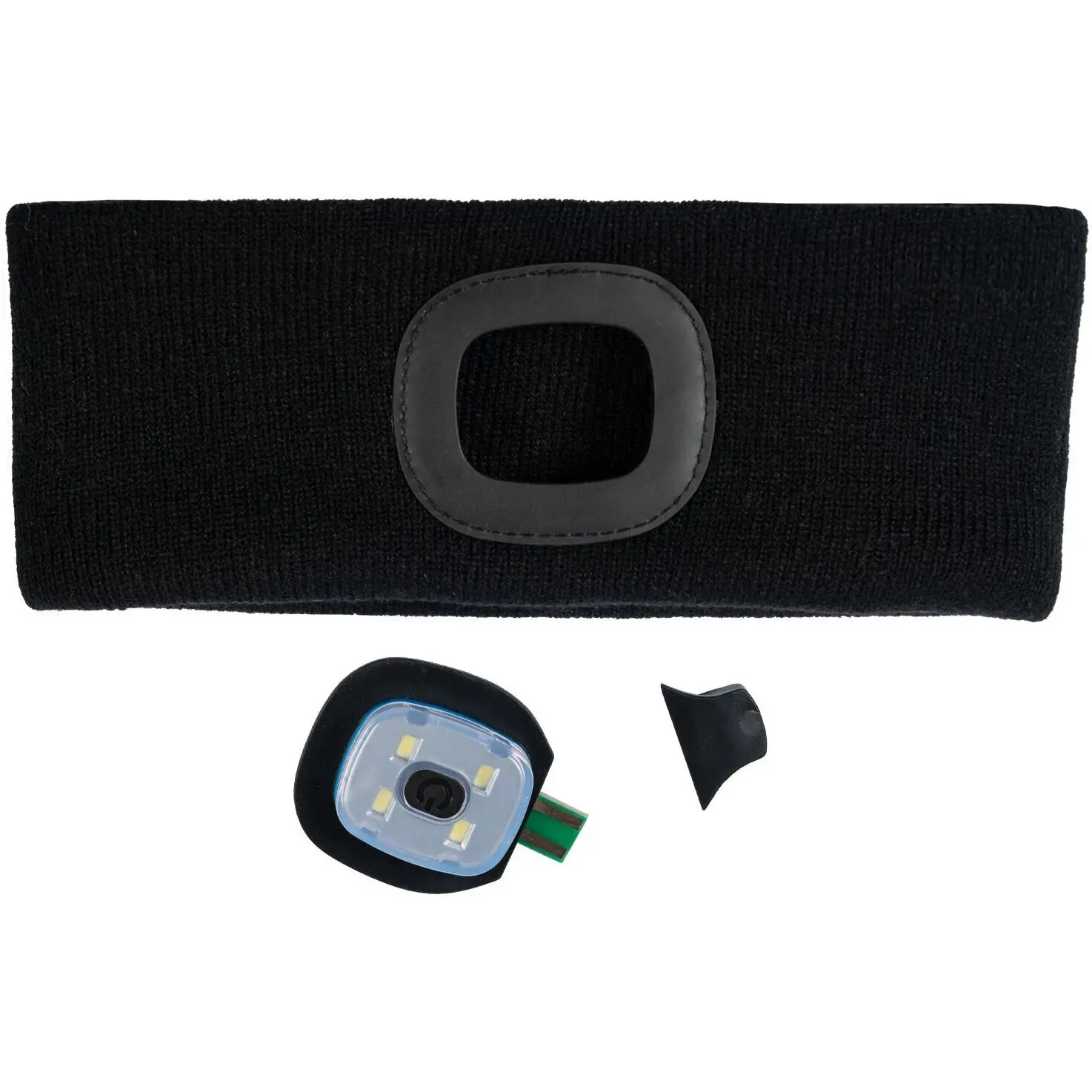 Winter Stirnband mit Licht HONEY schwarz Winter Stirnband mit Licht HONEY schwarz