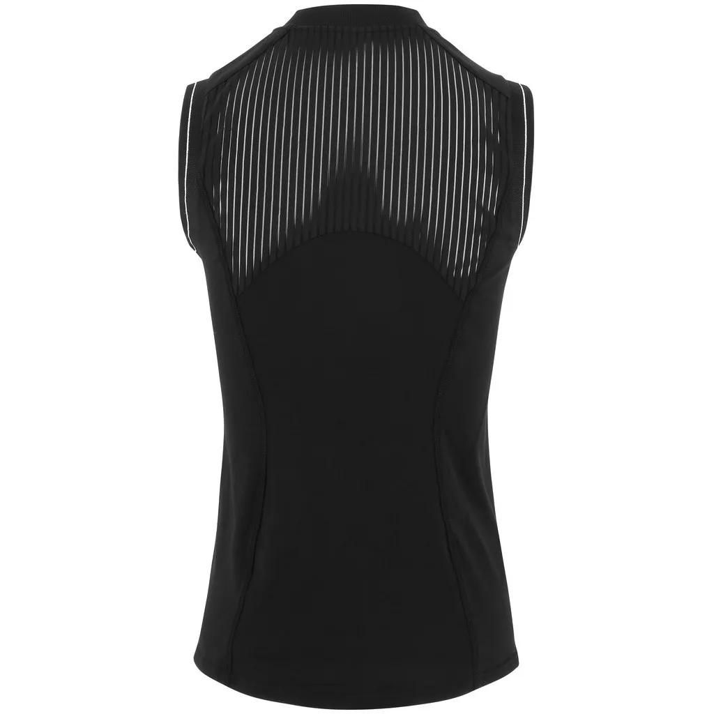 Damen Funktionstop MARGOT mit Mesheinsätzen schwarz