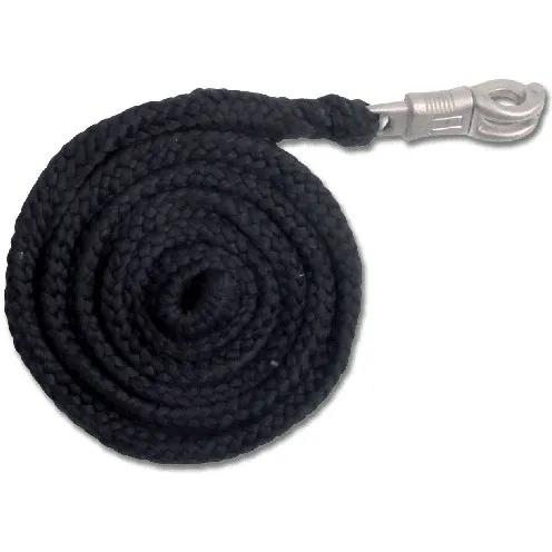 Führstrick mit Panikhaken PLUS schwarz 200cm