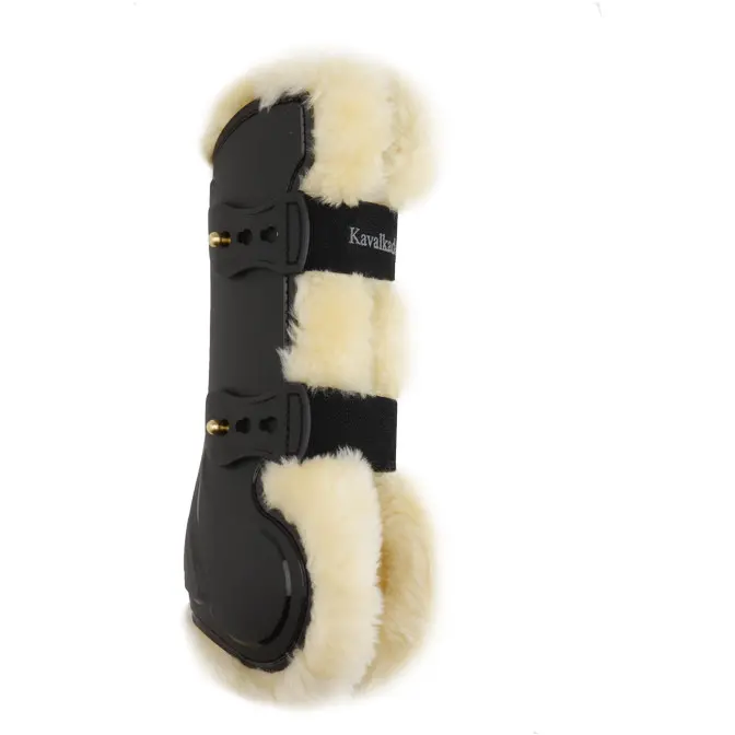 Gamaschen (2er Set) COMPETE 'N WOOL schwarz/beige