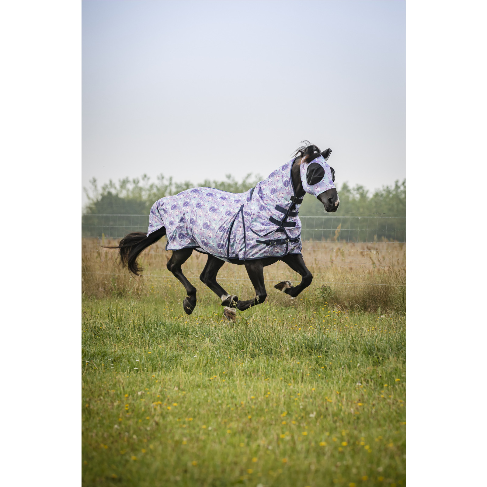 Fliegenmaske UNICORN lavender Fliegenmaske UNICORN lavender