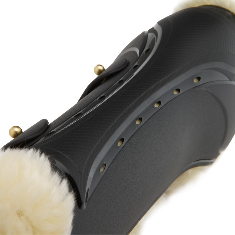 Gamaschen (2er Set) COMPETE 'N WOOL schwarz/beige