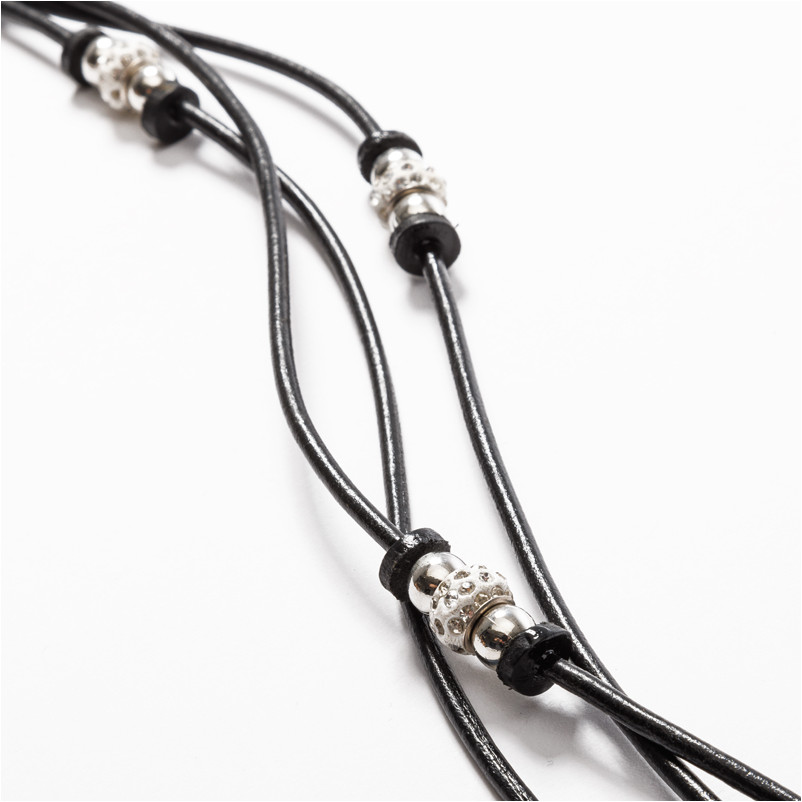 Stirnband GRACE schwarz/weiß