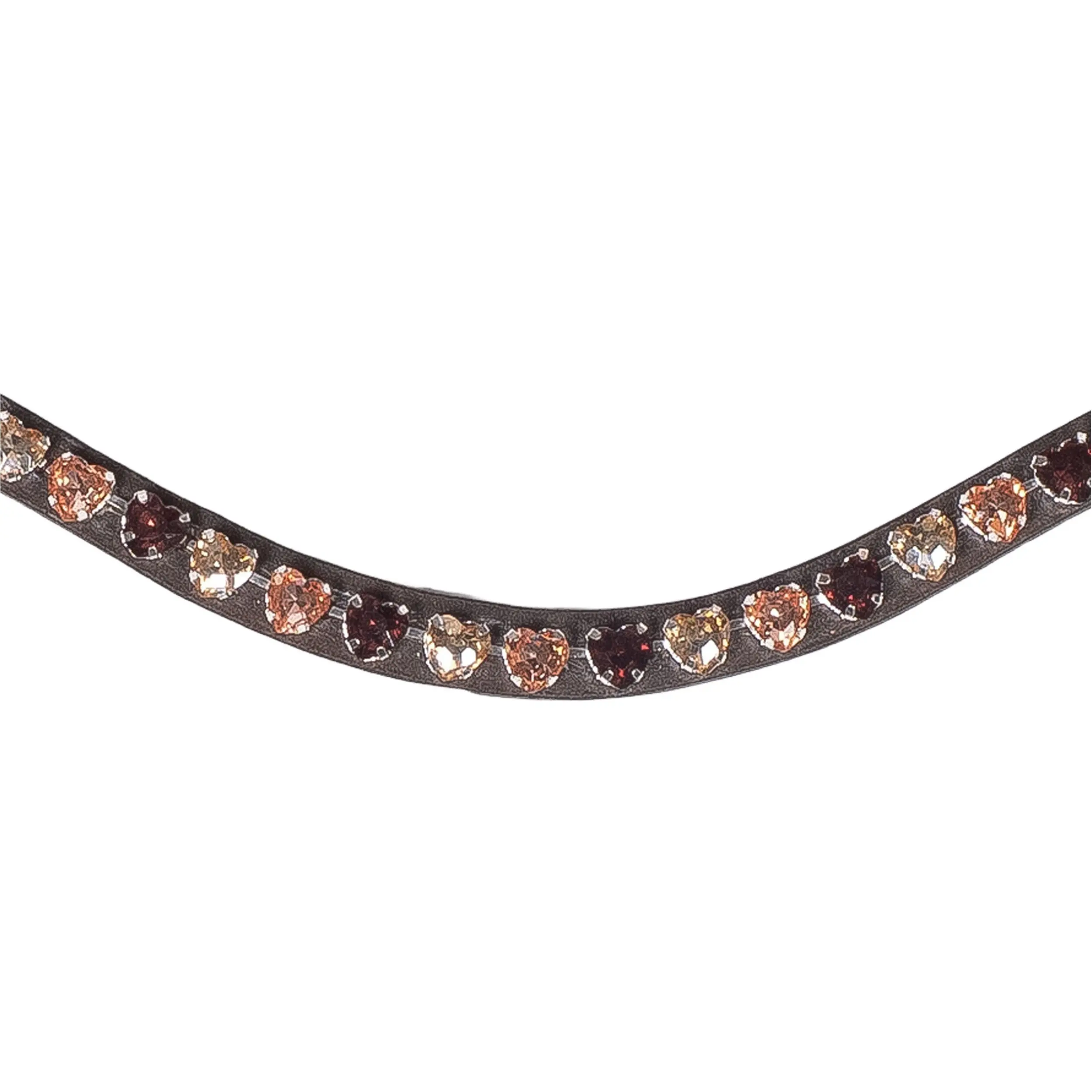 Stirnband AMOUR braun/taupe/champagner