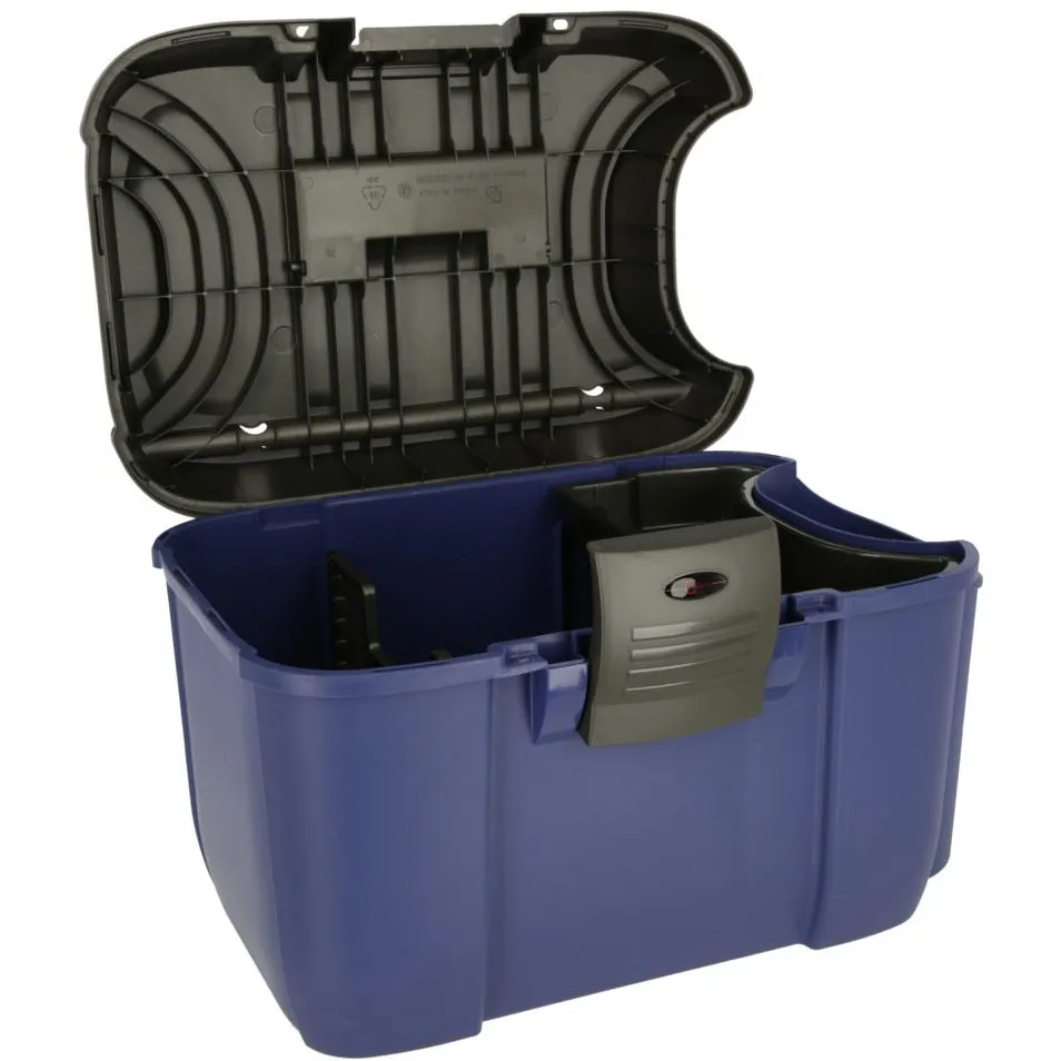 Putzbox mit herausnehmbaren Einsatz JUMBO blau/schwarz