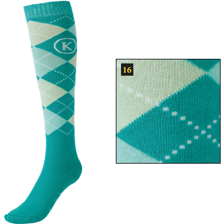 Reitsocken KAVALSOCKS mint/opalgrün/limette