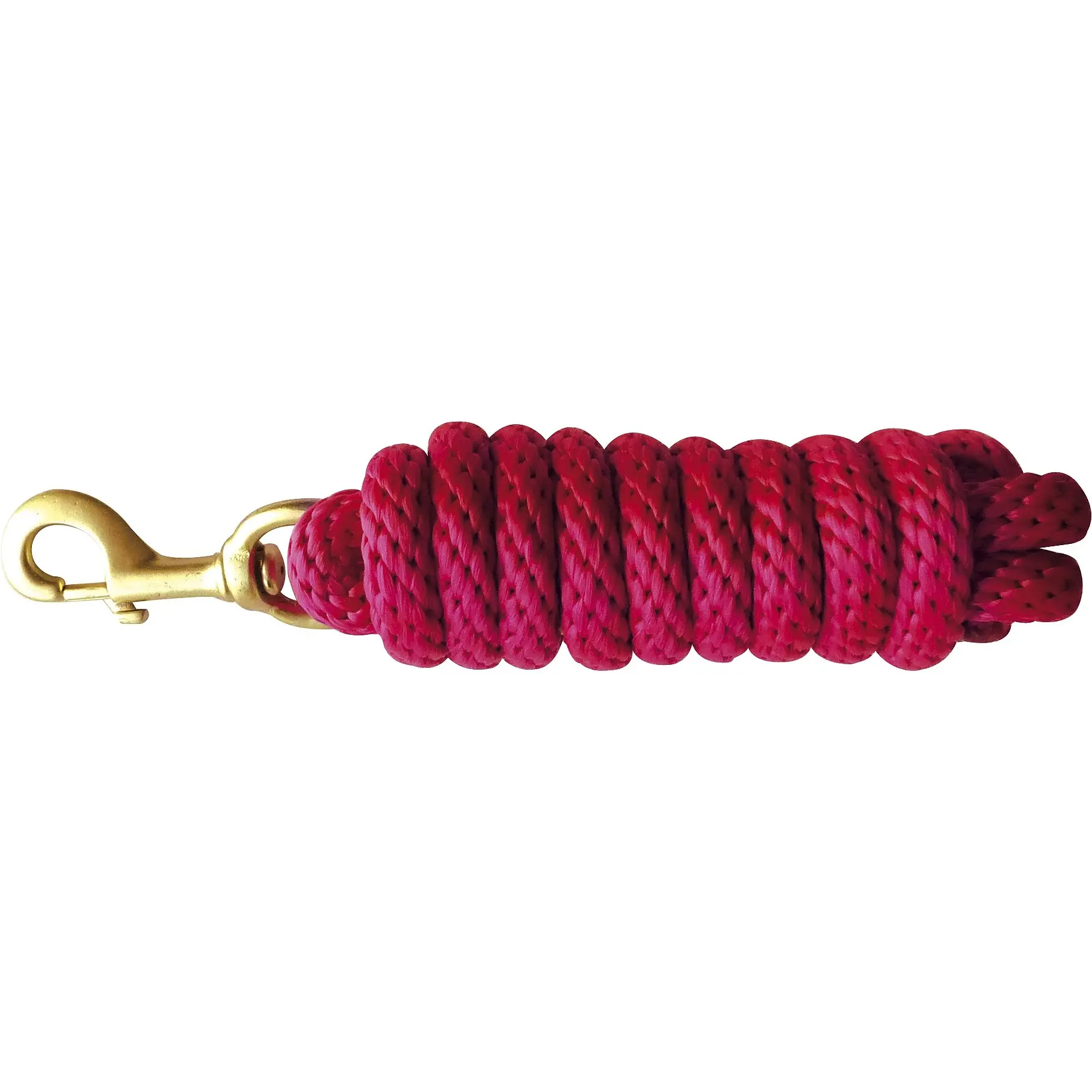 Führstrick mit Karabinerhaken bordeaux 240cm