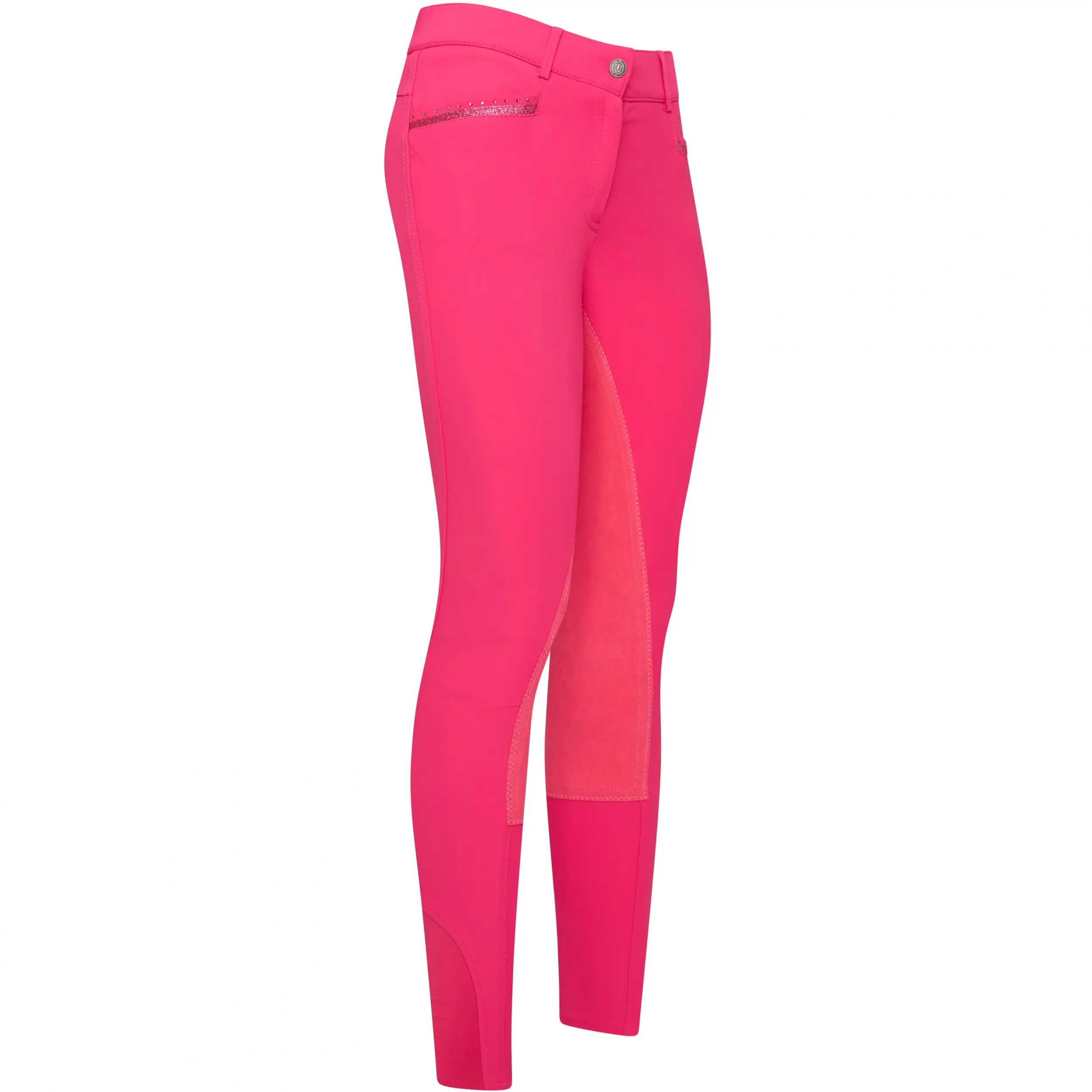 Damen Reithose Vollbesatz IRHEl Capone bright rose