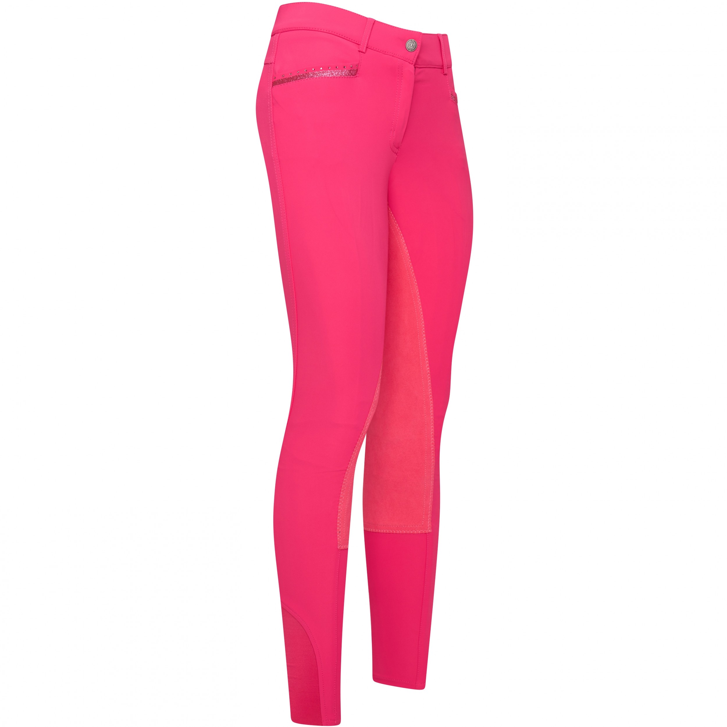 Damen Reithose Vollbesatz IRHEl Capone bright rose