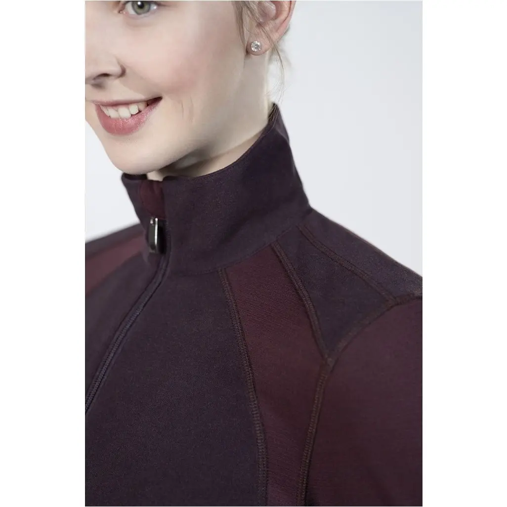 Damen Funktionsshirt DUO bordeaux
