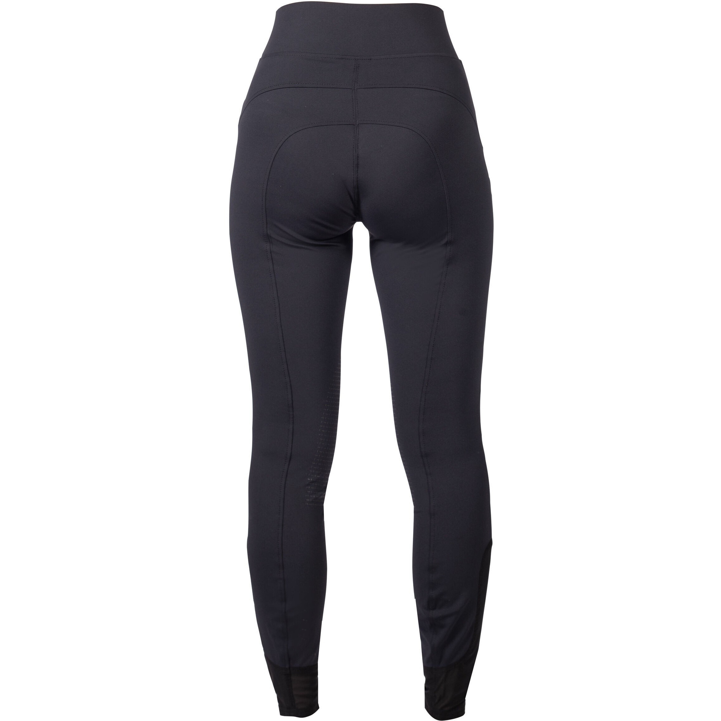 Damen Reitleggings Silikon Kniebesatz TAMMY dunkelblau
