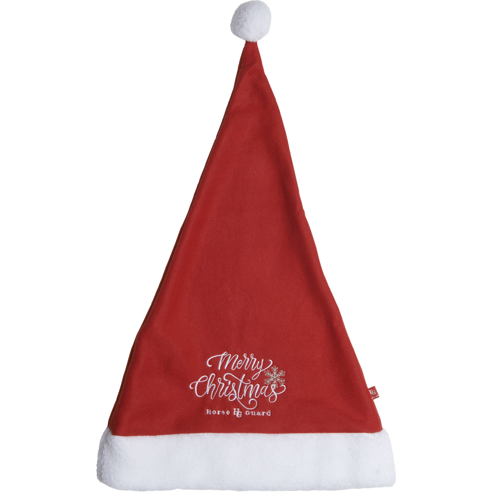 Weihnachtsmütze für den Reithelm CHRISTMAS rot/weiß Weihnachtsmütze für den Reithelm CHRISTMAS rot/weiß