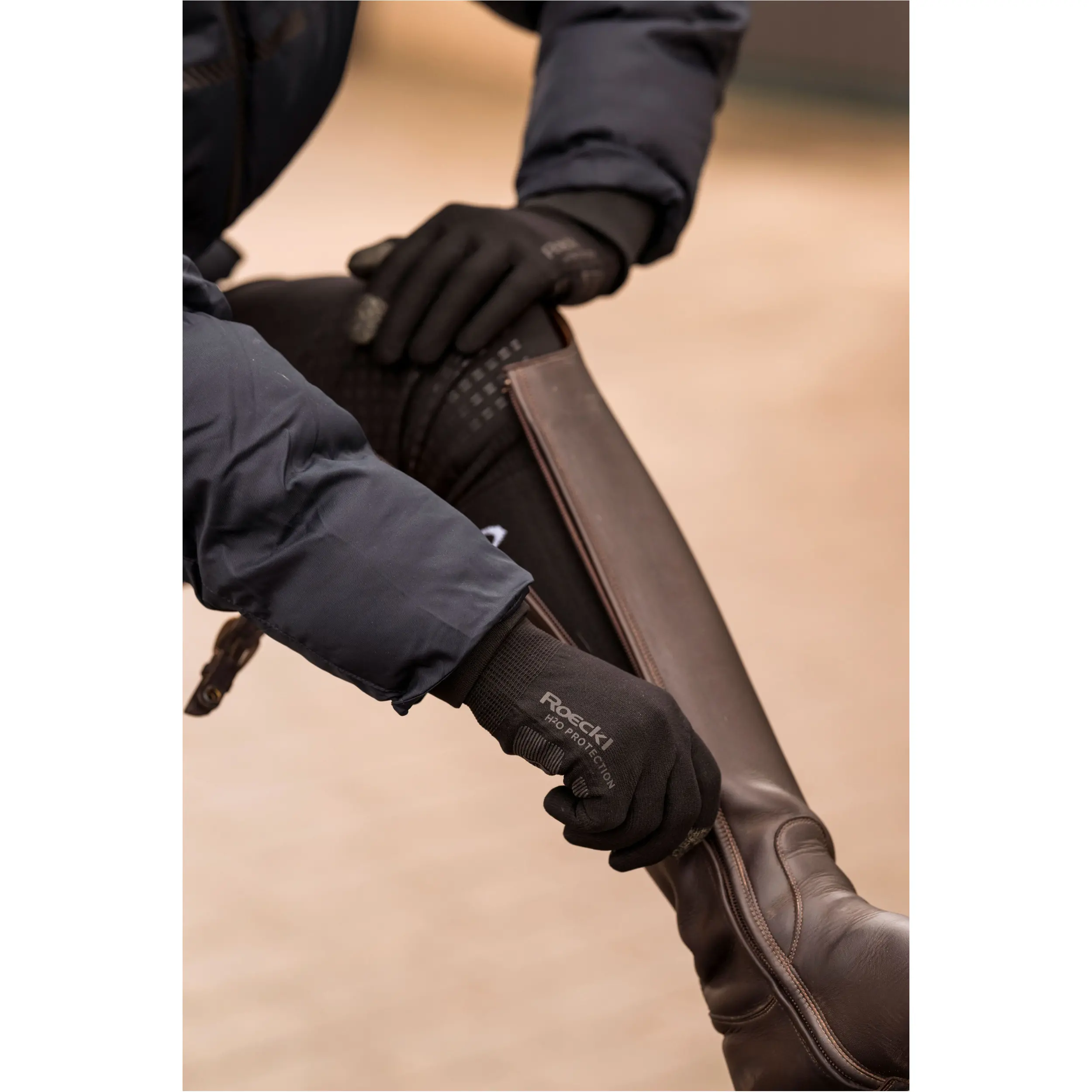 Winter Outdoorhandschuhe NAROMI schwarz