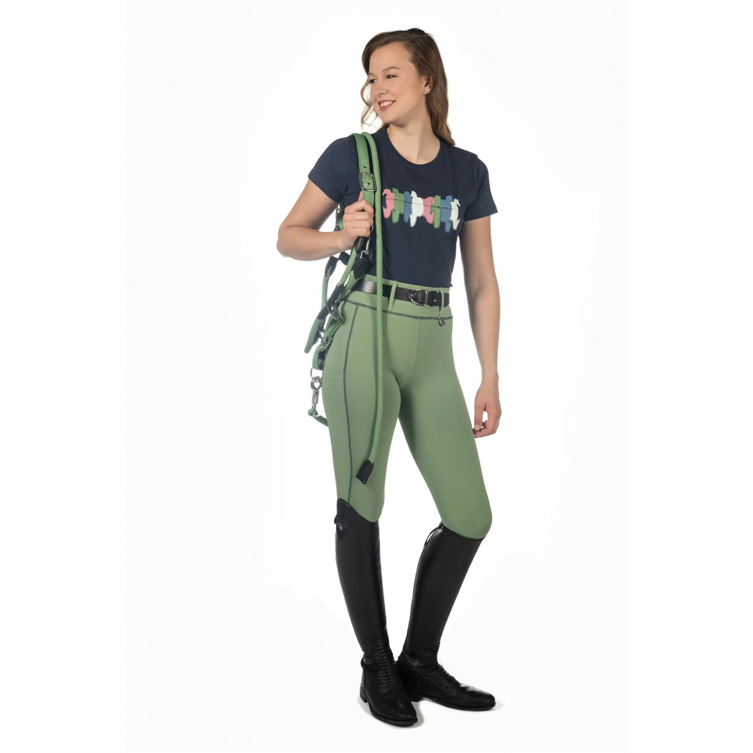 Damen T-Shirt MIRROR dunkelblau