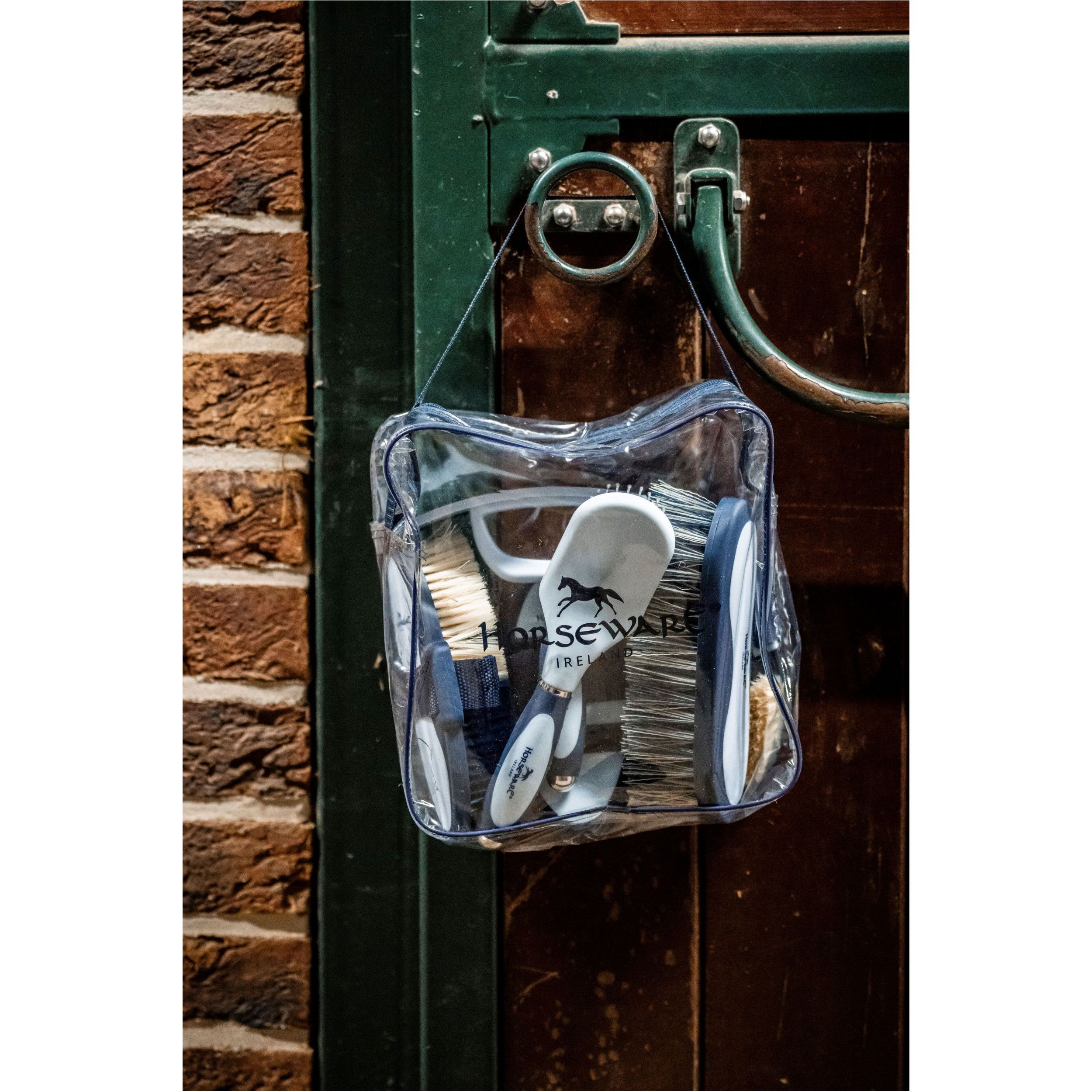 Pferdepflegeset NEWMARKET witney stripes/navy