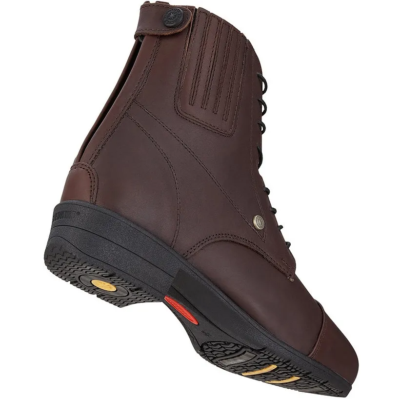 Winter Reitstiefeletten IceLock MERINO BZ Lace Echtleder braun