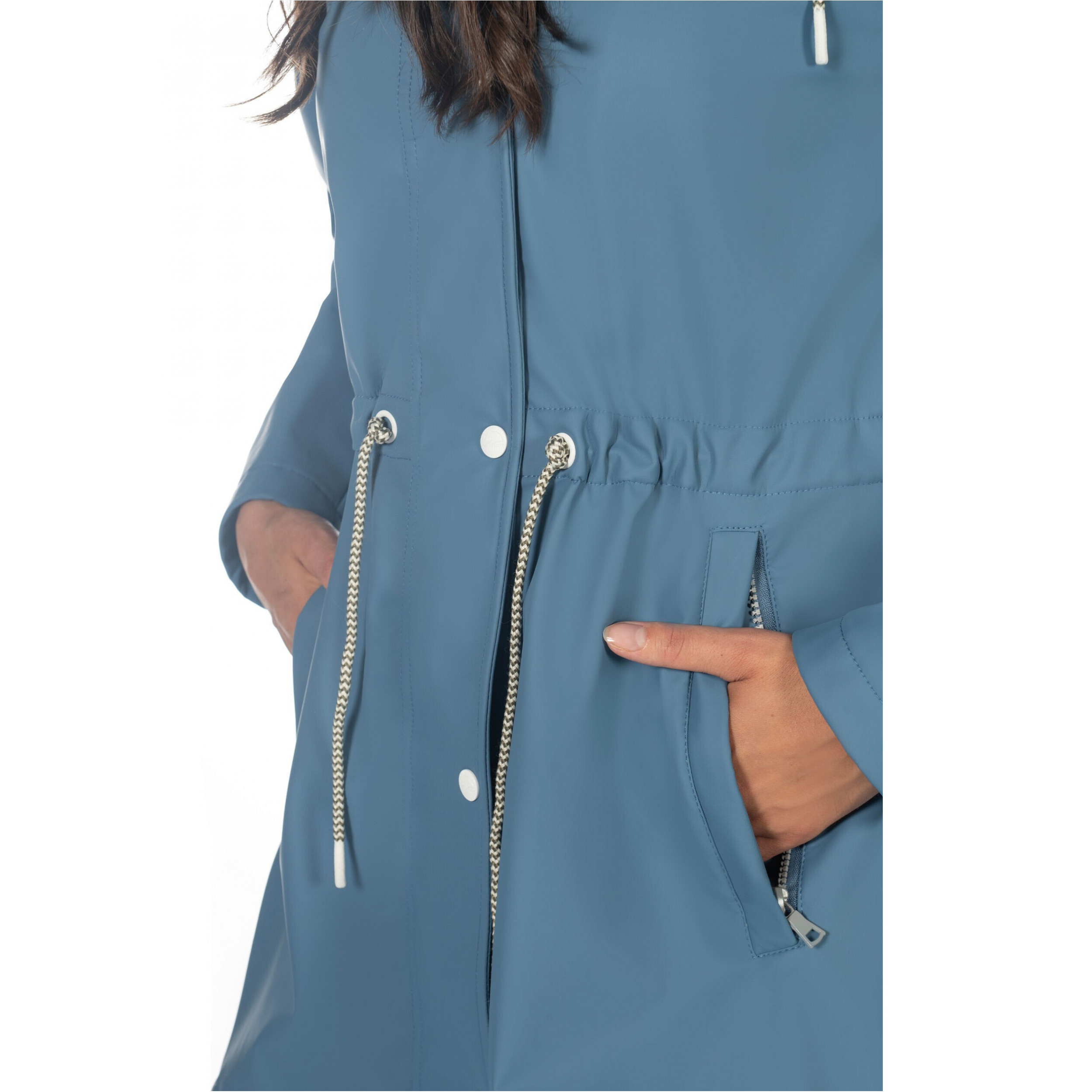 Damen Reitjacke OHIO rauchblau