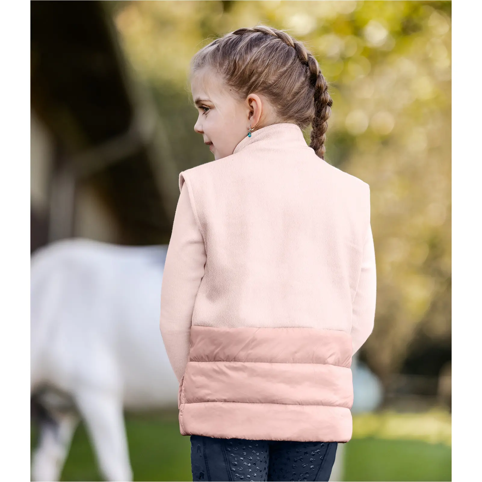 Kinder Steppweste LUCKY MILU zartrosa