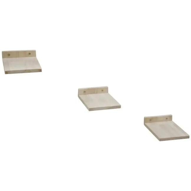 Kletterwand ROCKY für Katzen 6-teilig natur/weiß