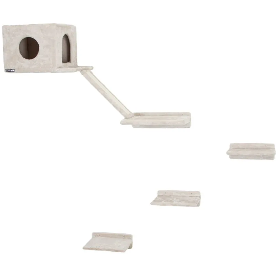Katzen Kletterwand (6-teilig) MONTBLANC beige