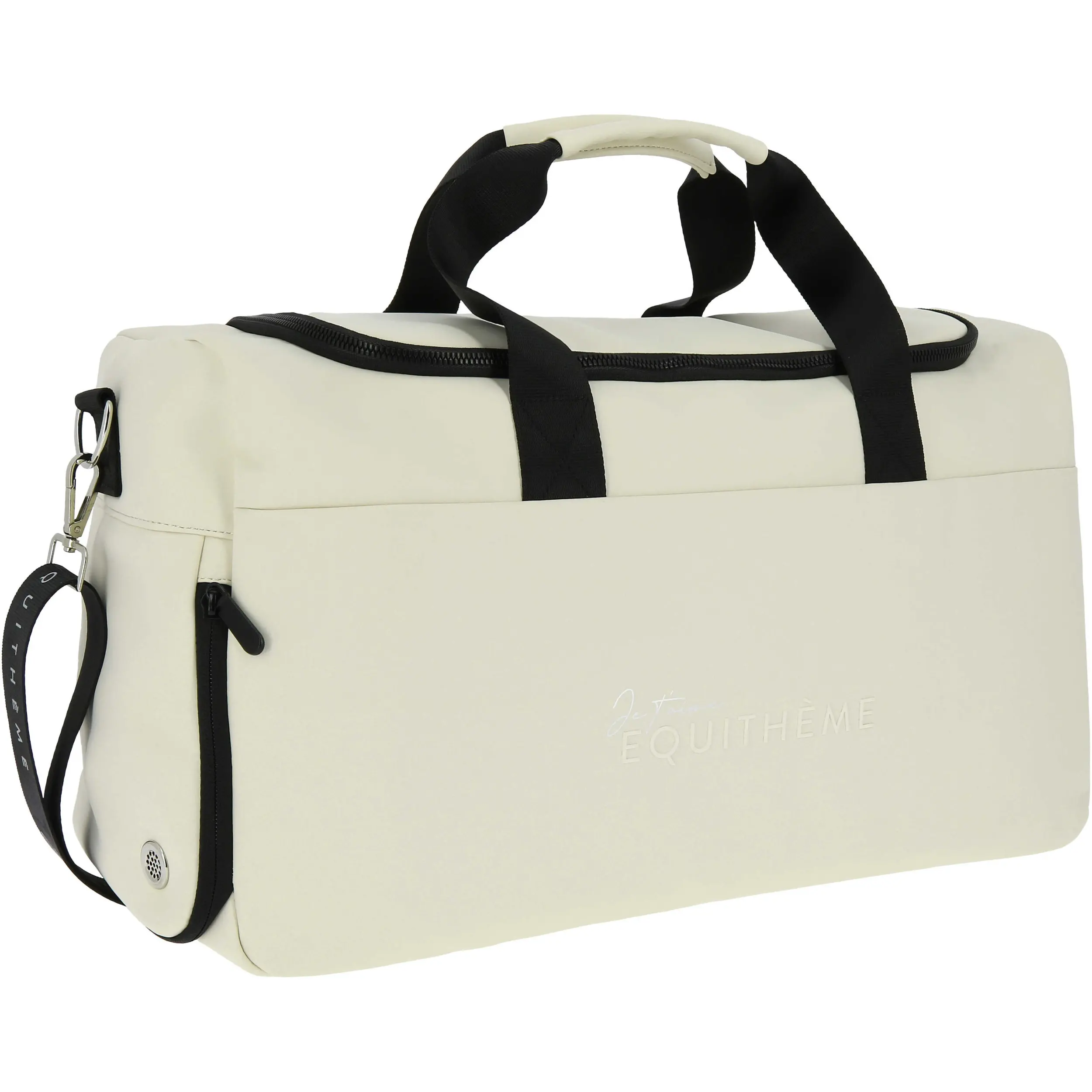 Wochenendtasche Je t'aime naturfarben