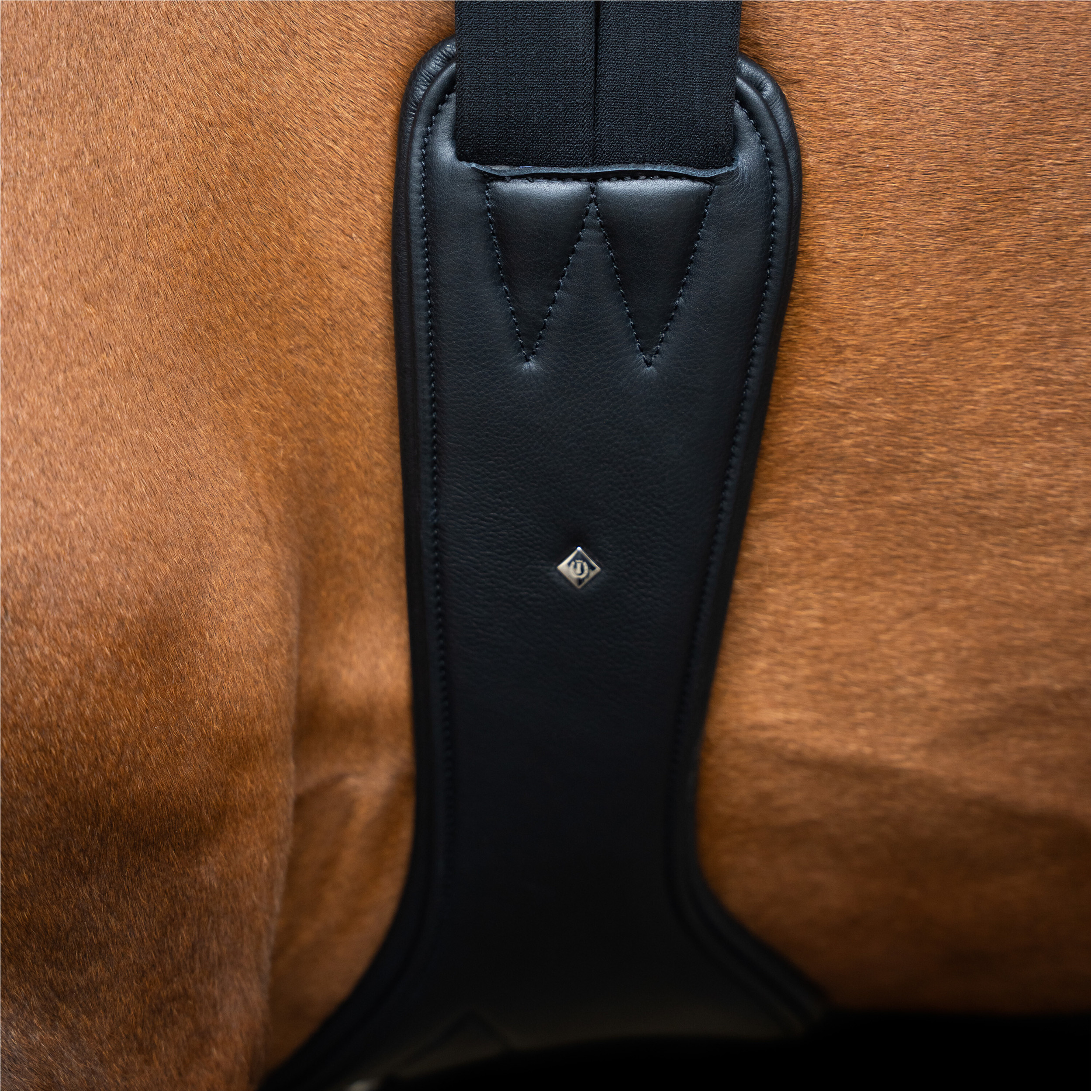 Stollengurt IRH anatomisch mit Rollenschnallen schwarz