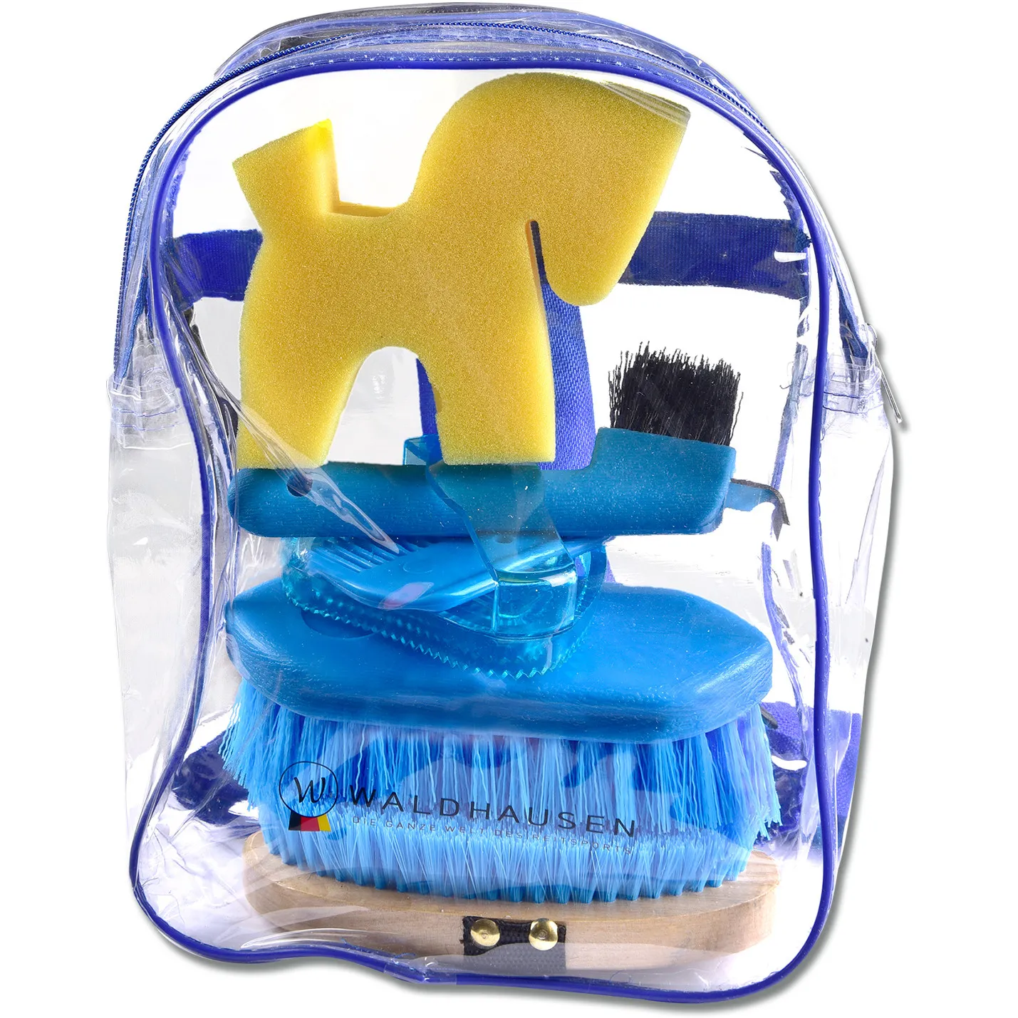 Grooming Kit gefüllt blau