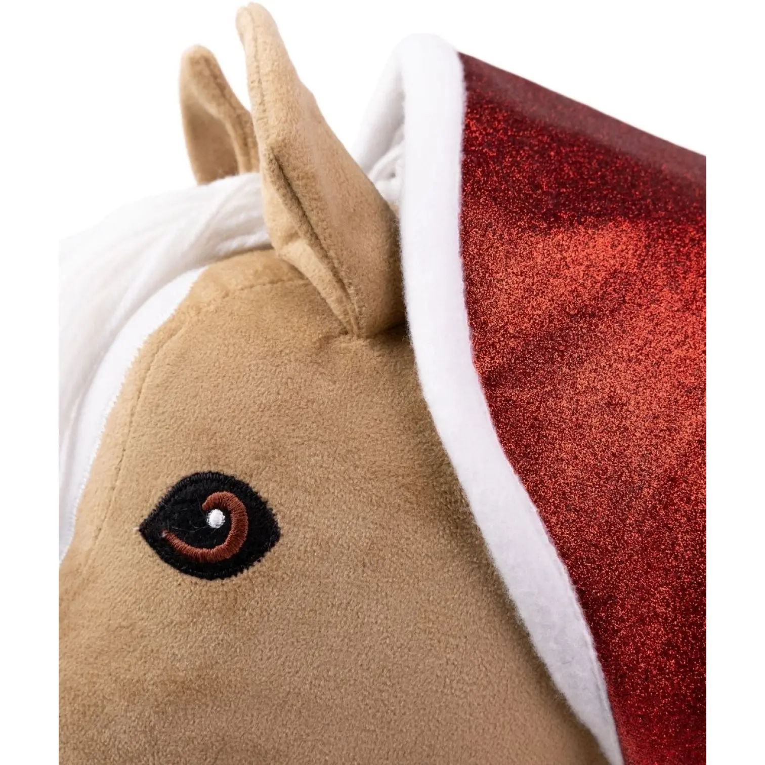 Spielzeug Weihnachtsdecke mit Glitzer rot Spielzeug Weihnachtsdecke mit Glitzer rot