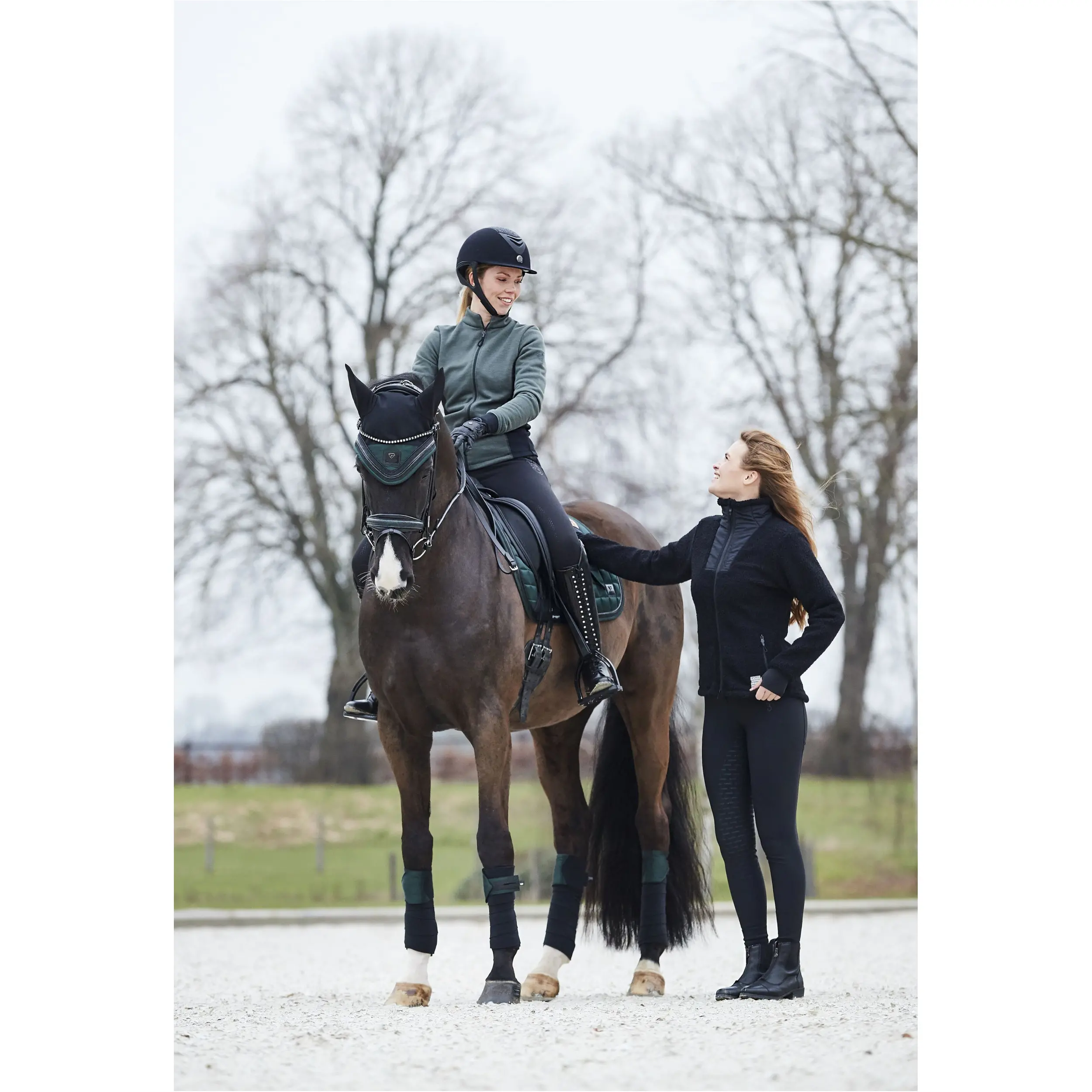 Damen Reitjacke ASHLEY schwarz