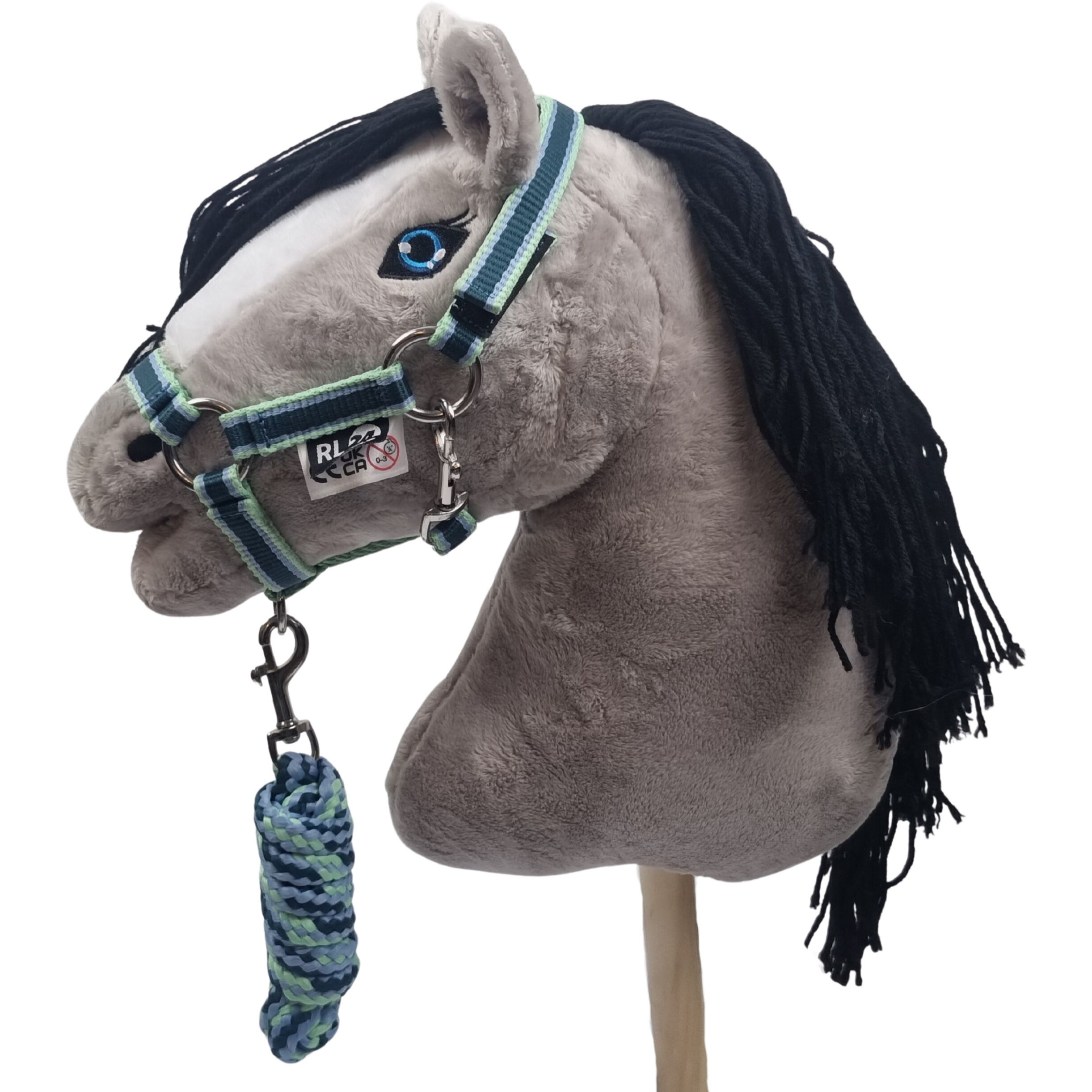 Halfter und Strick HOBBY HORSING tannengrün Halfter und Strick HOBBY HORSING tannengrün