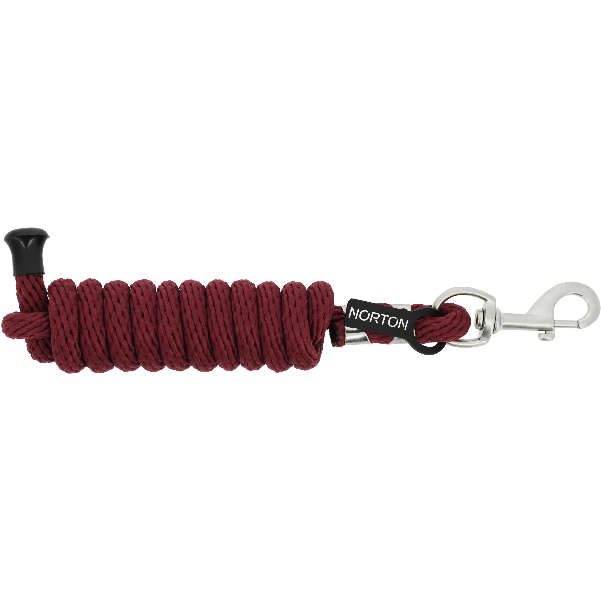 Anbindestrick mit Karabiner NACRE bordeaux 200cm