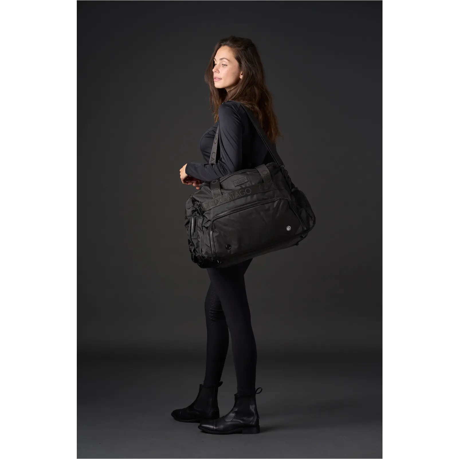 Wochenendtasche schwarz